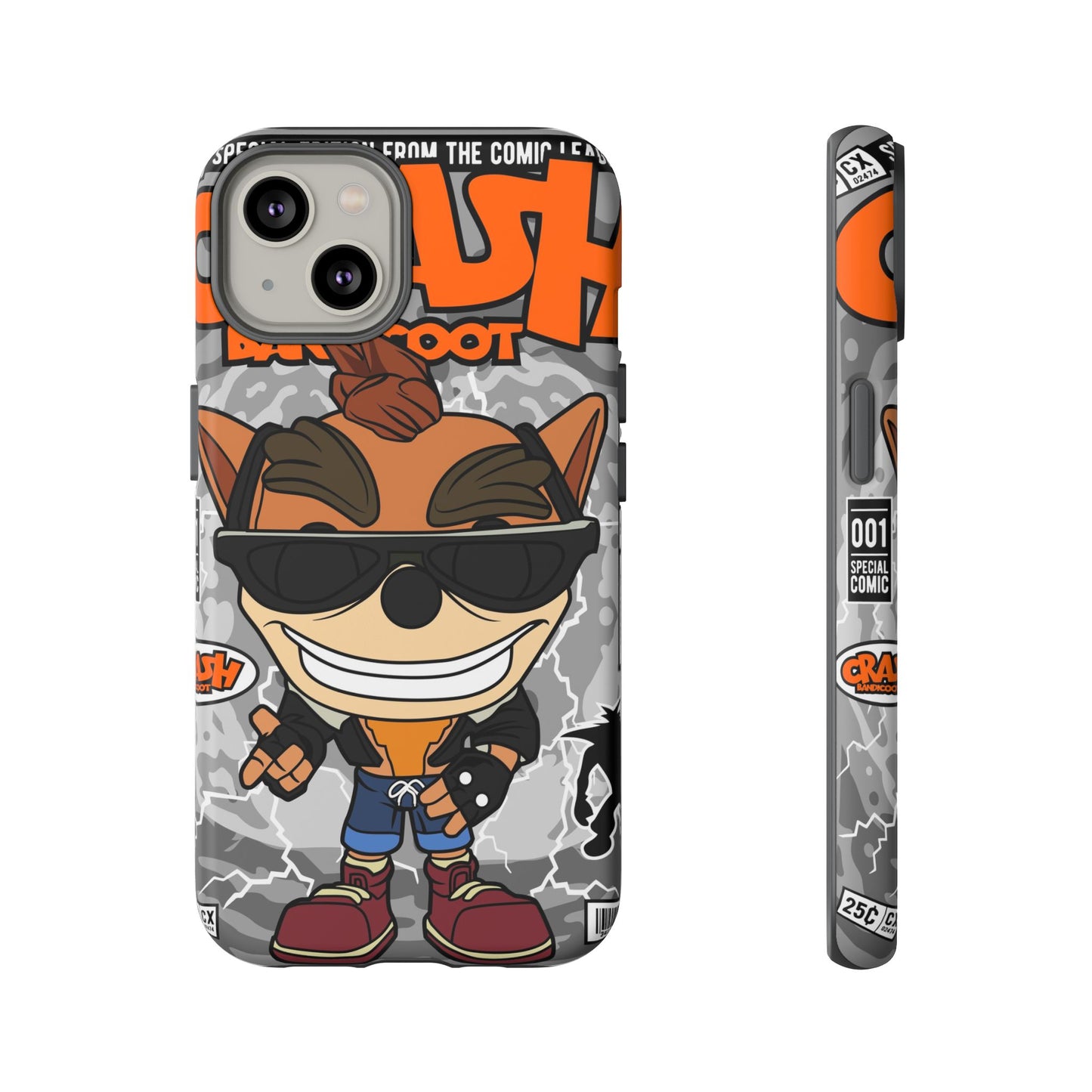 Biker Crash Phone Case