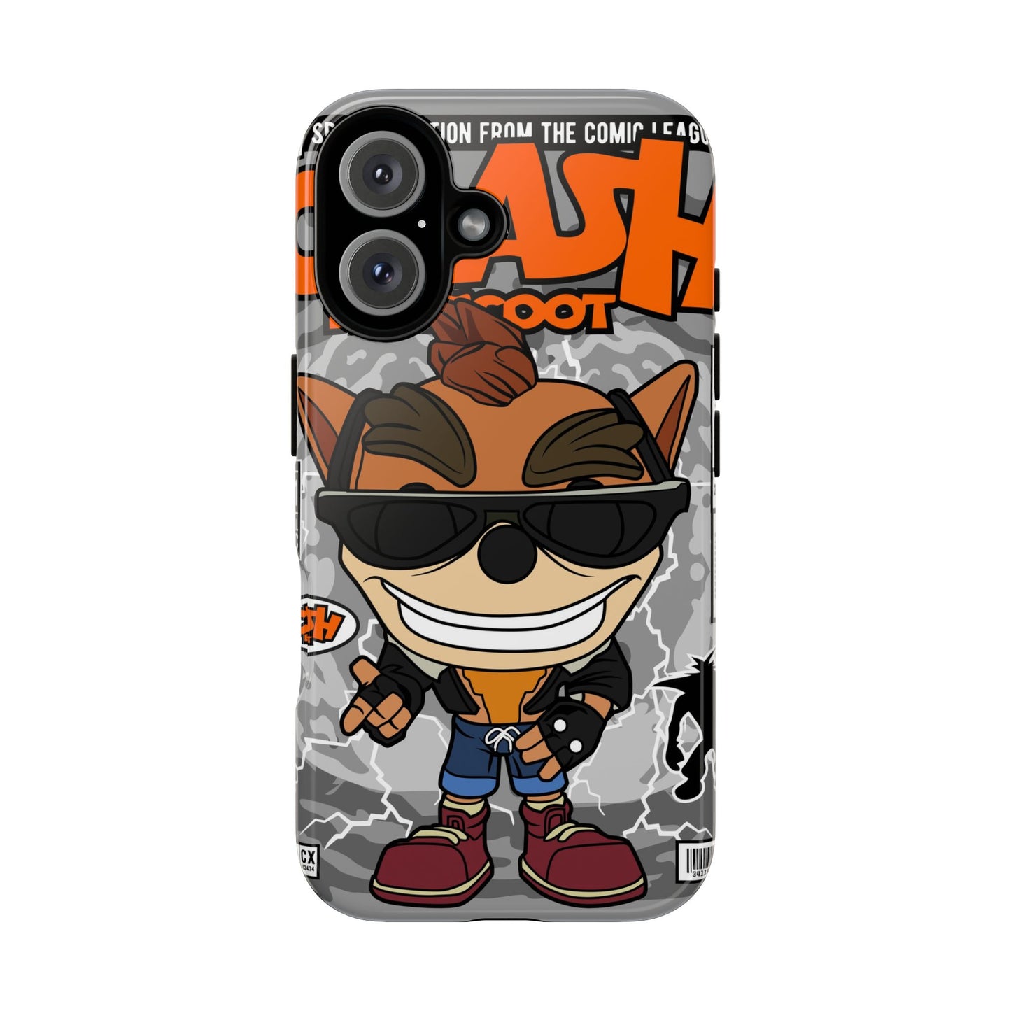 Biker Crash Phone Case