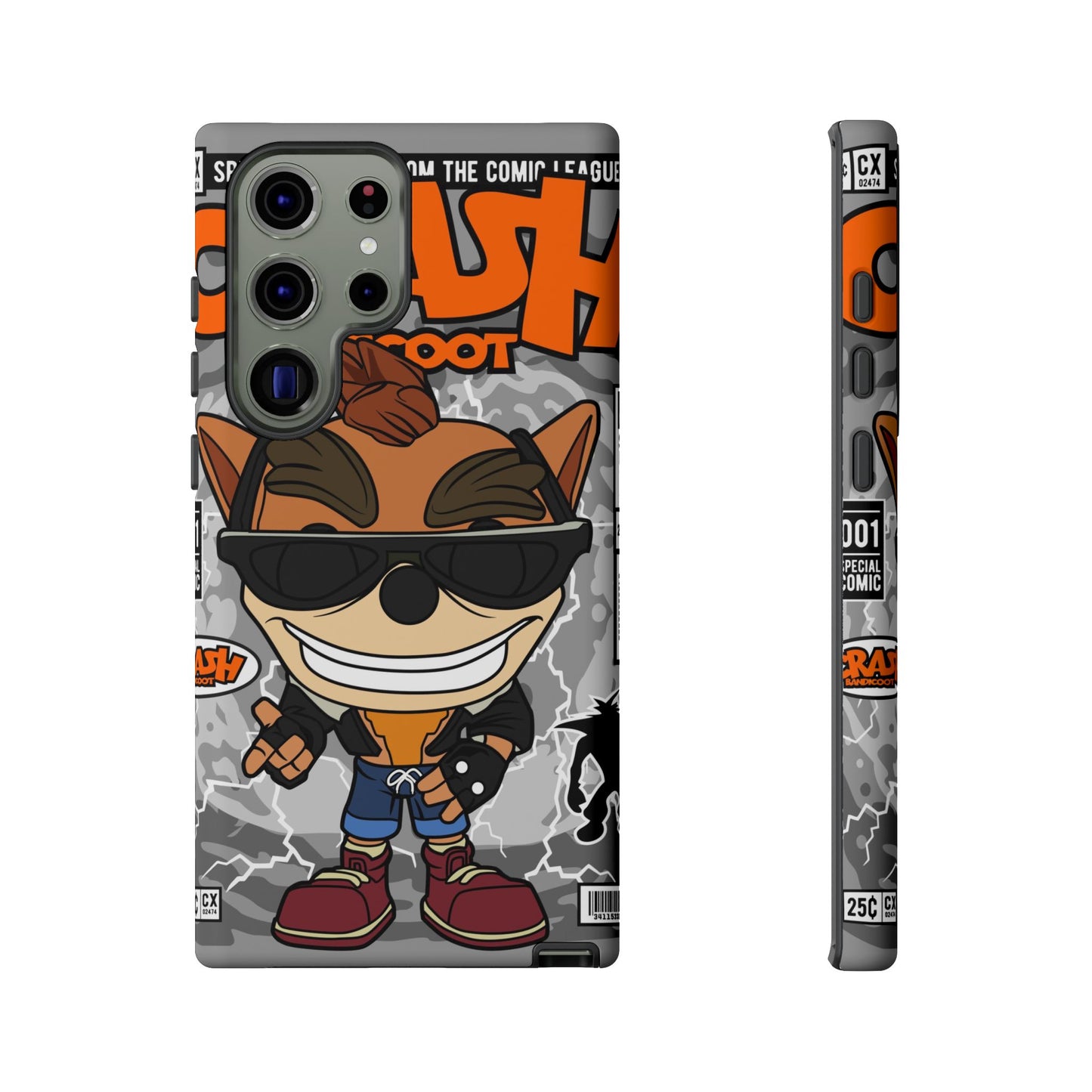 Biker Crash Phone Case