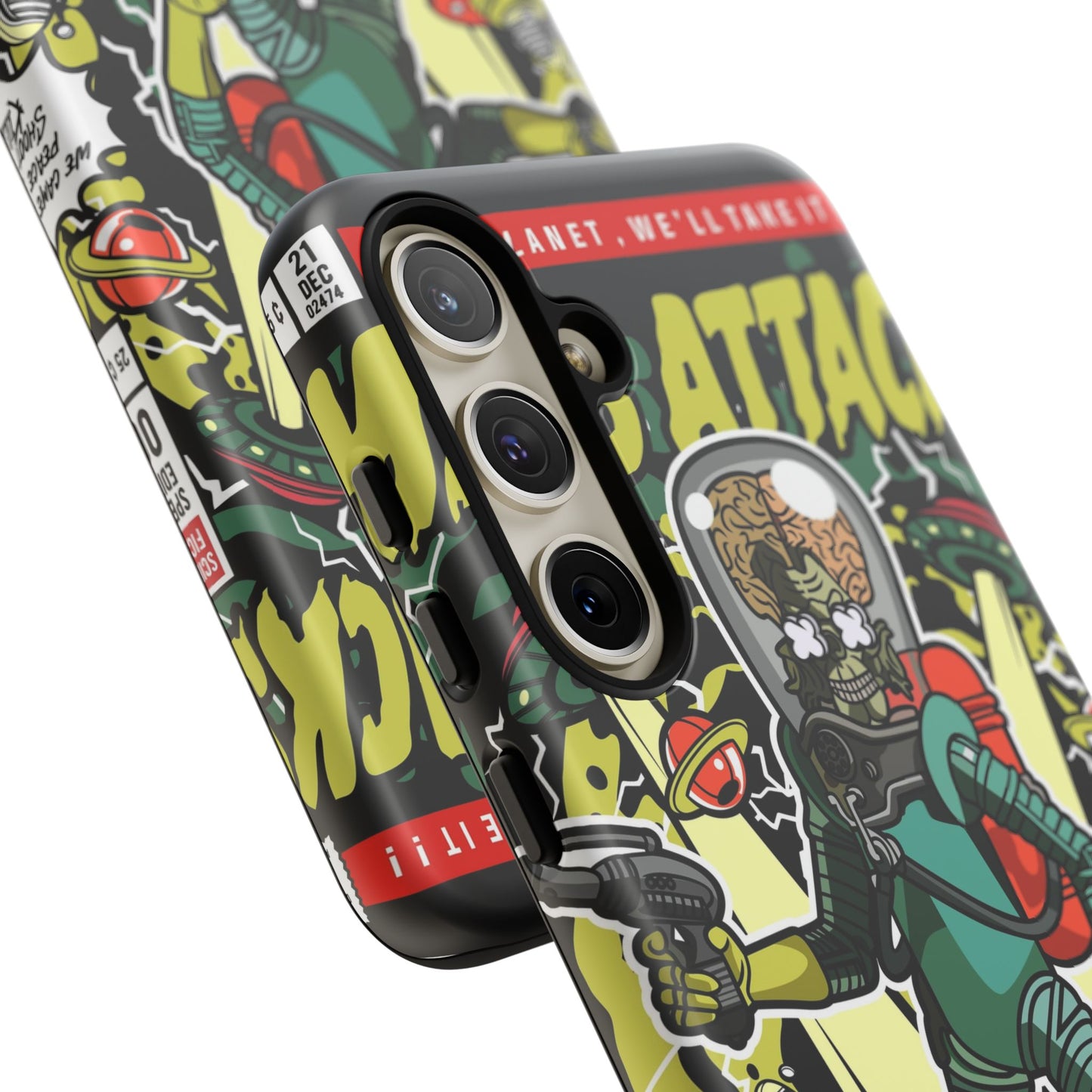 Mars Attack Comic Phone Case