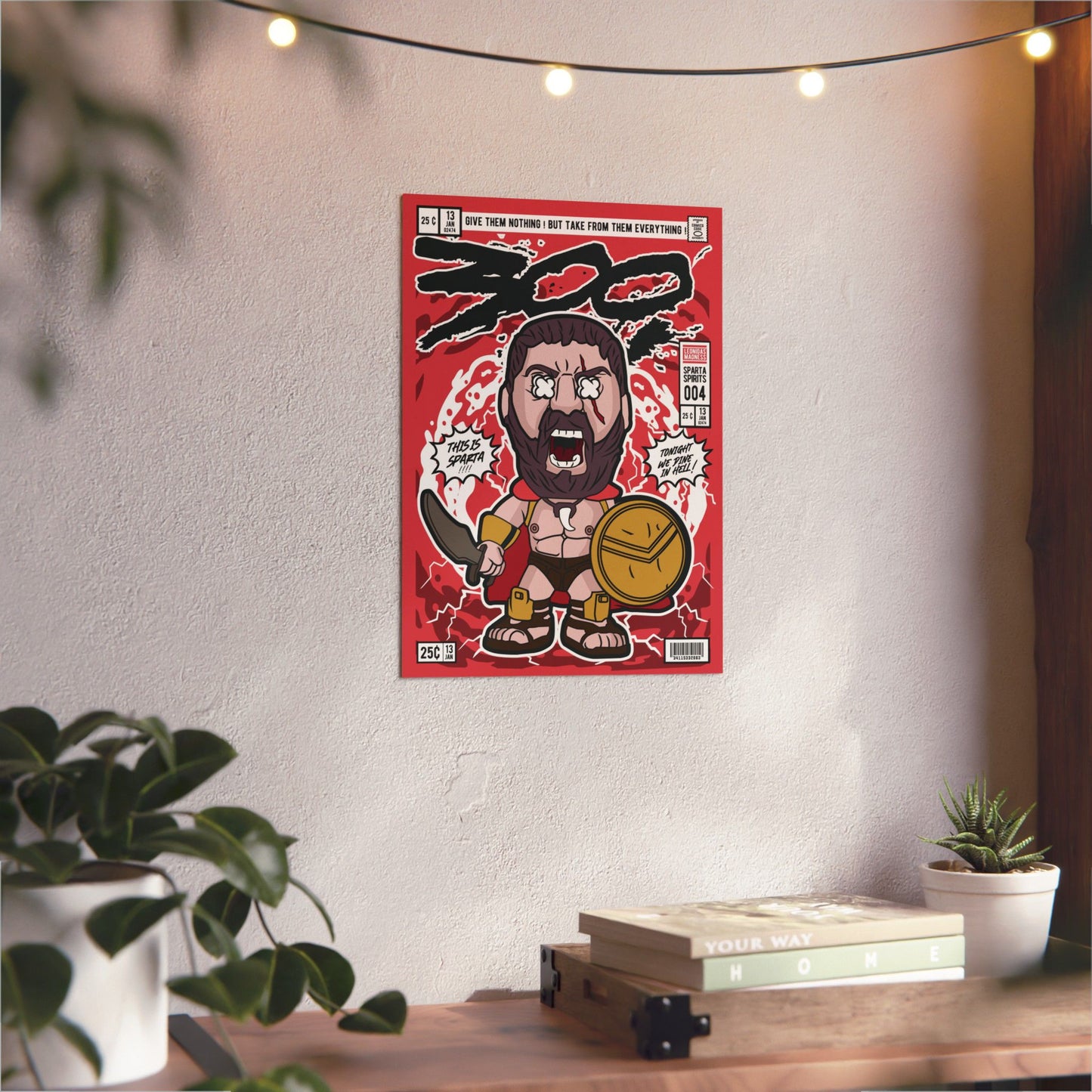 300 Metal Poster