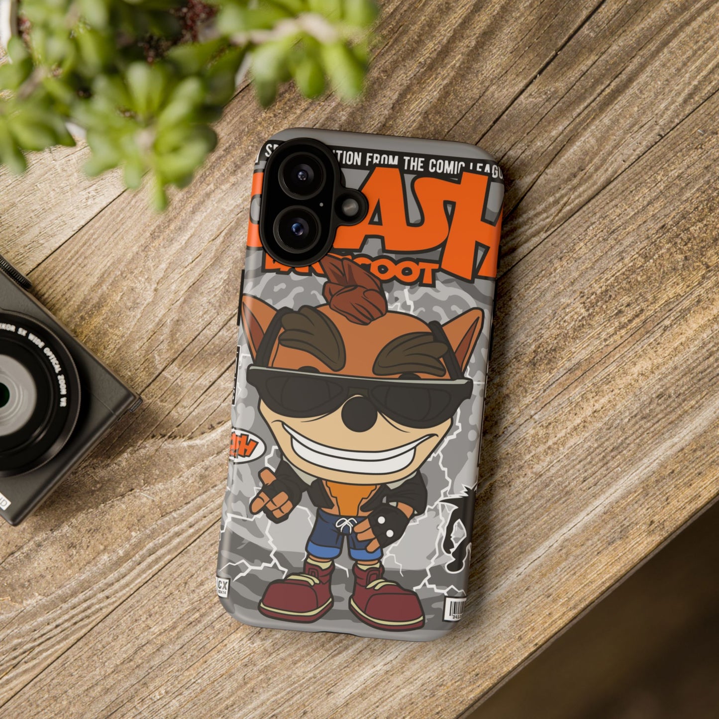 Biker Crash Phone Case
