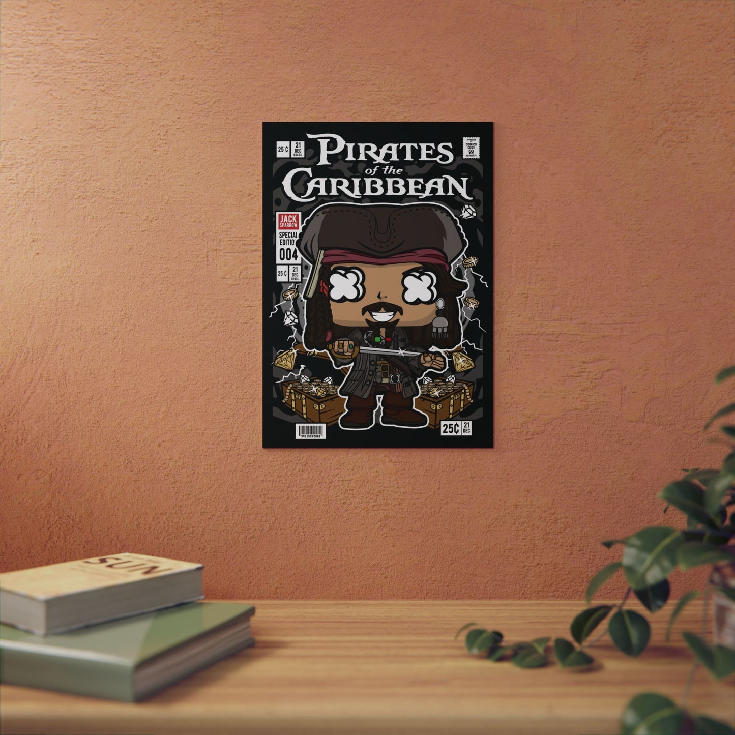 Jack Sparrow Metal Poster