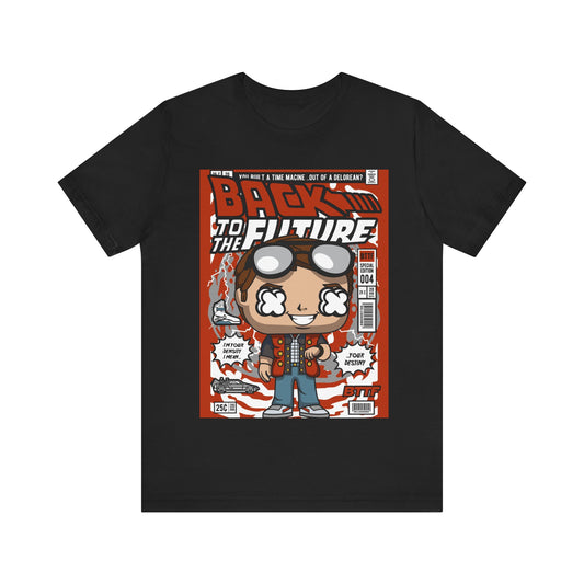 Marty Mcfly Comic T Shirt