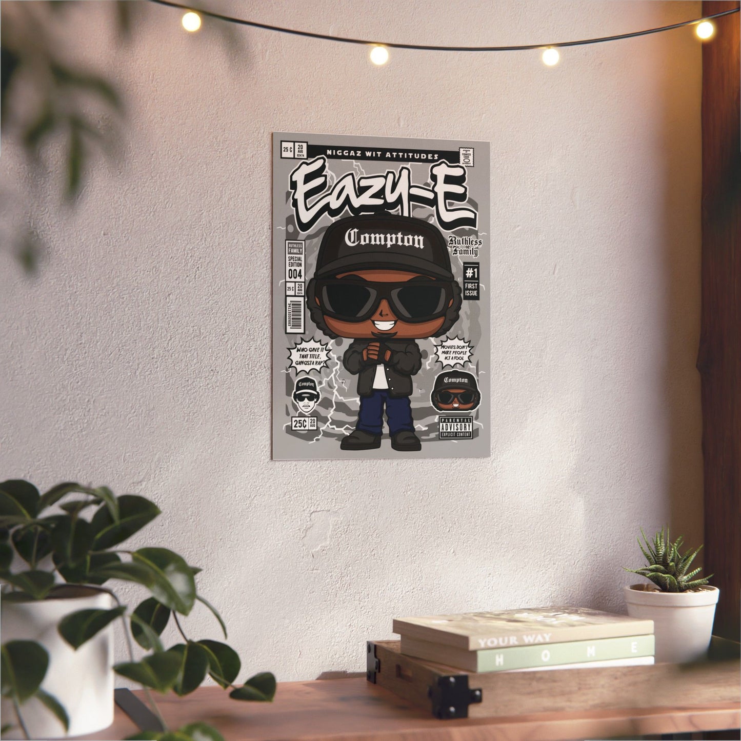 Eazy E Metal Poster