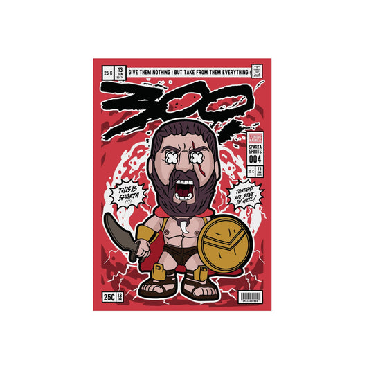 300 Metal Poster