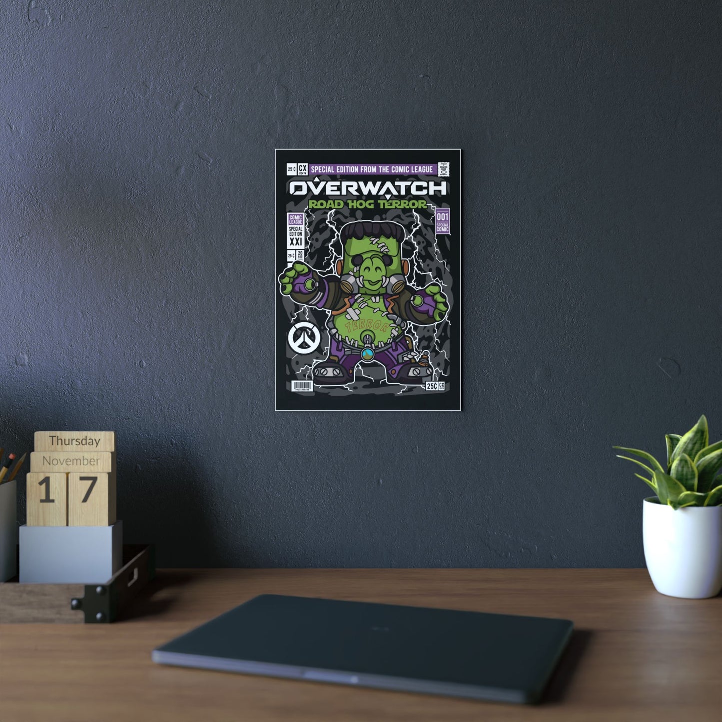 Road Hog Terror Metal Poster