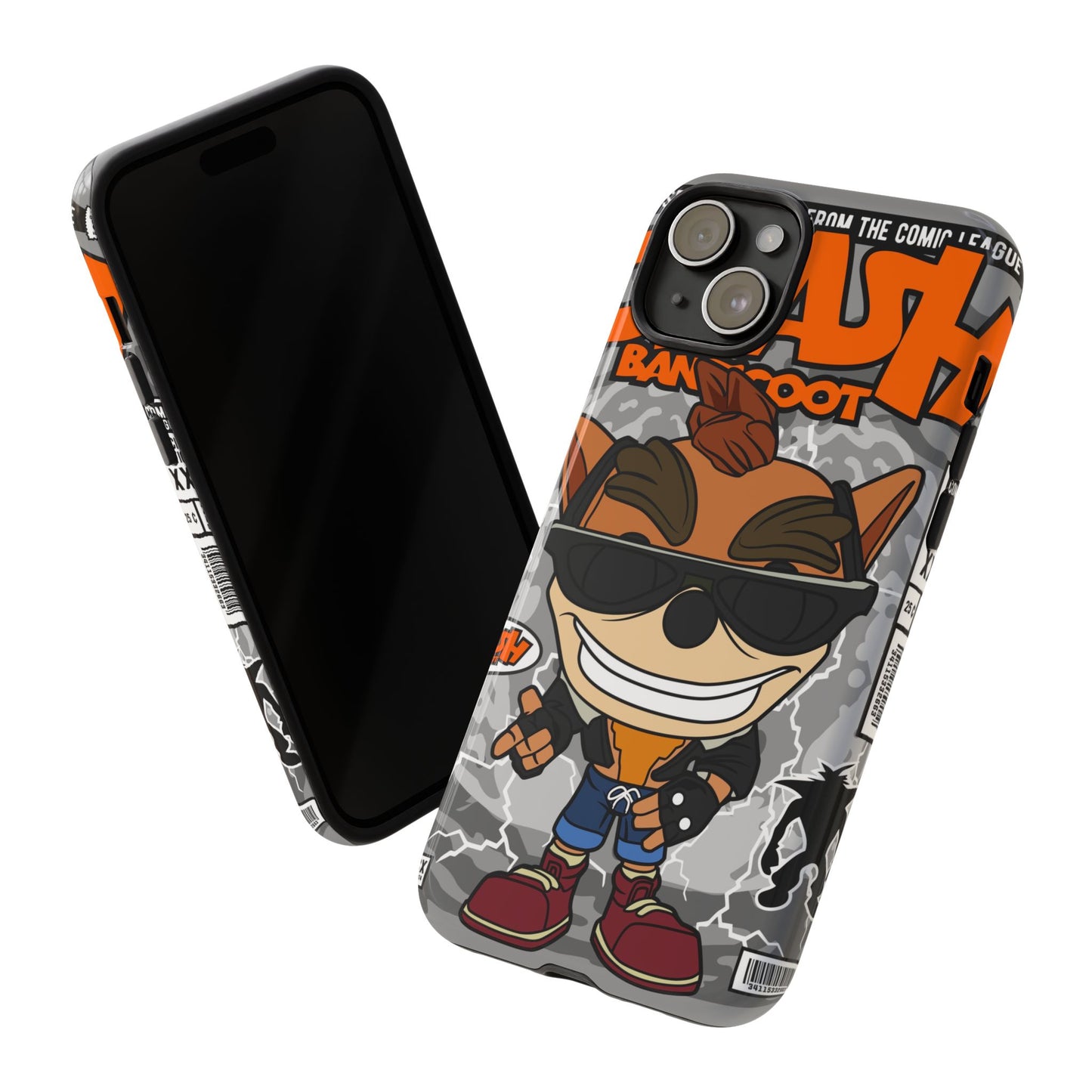 Biker Crash Phone Case