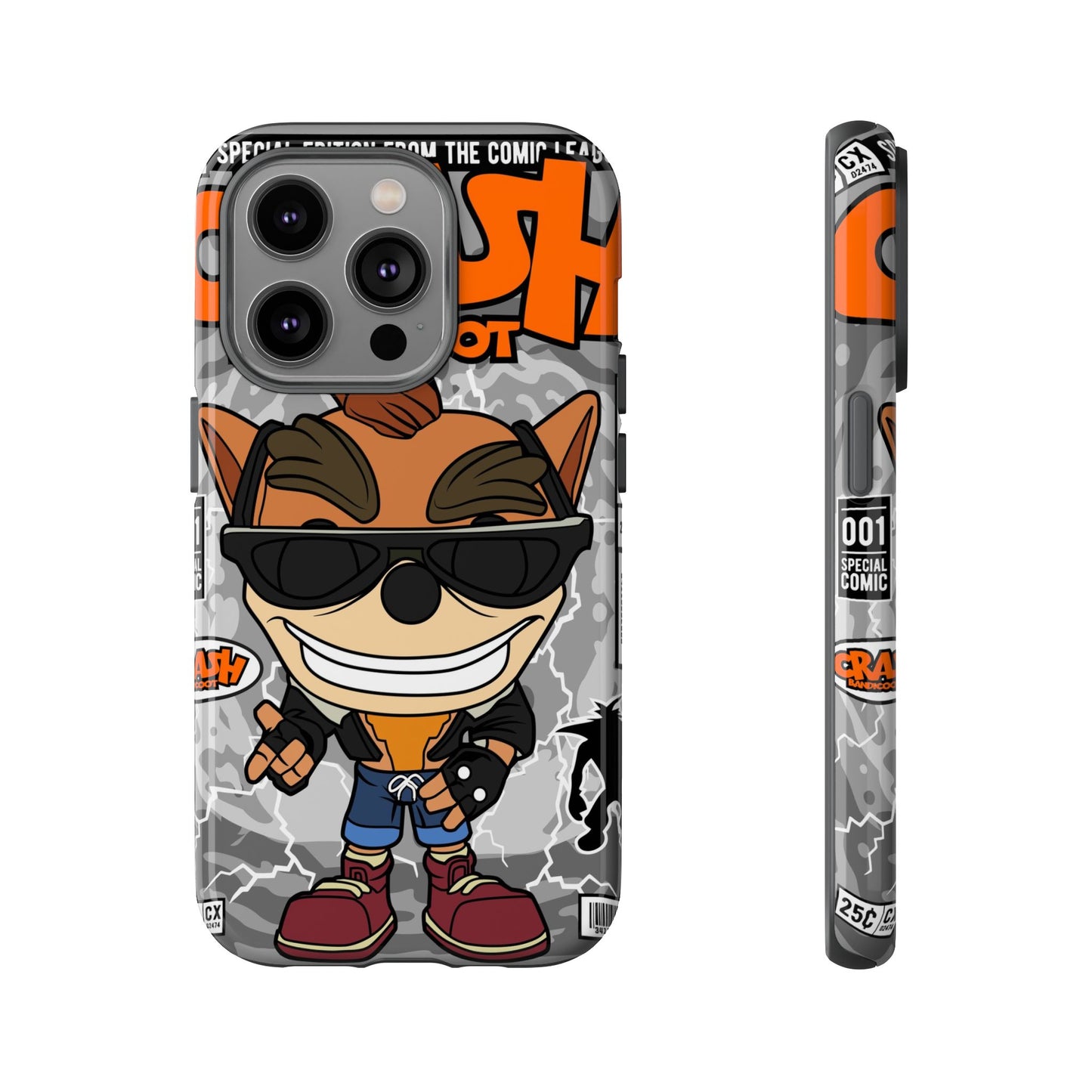 Biker Crash Phone Case