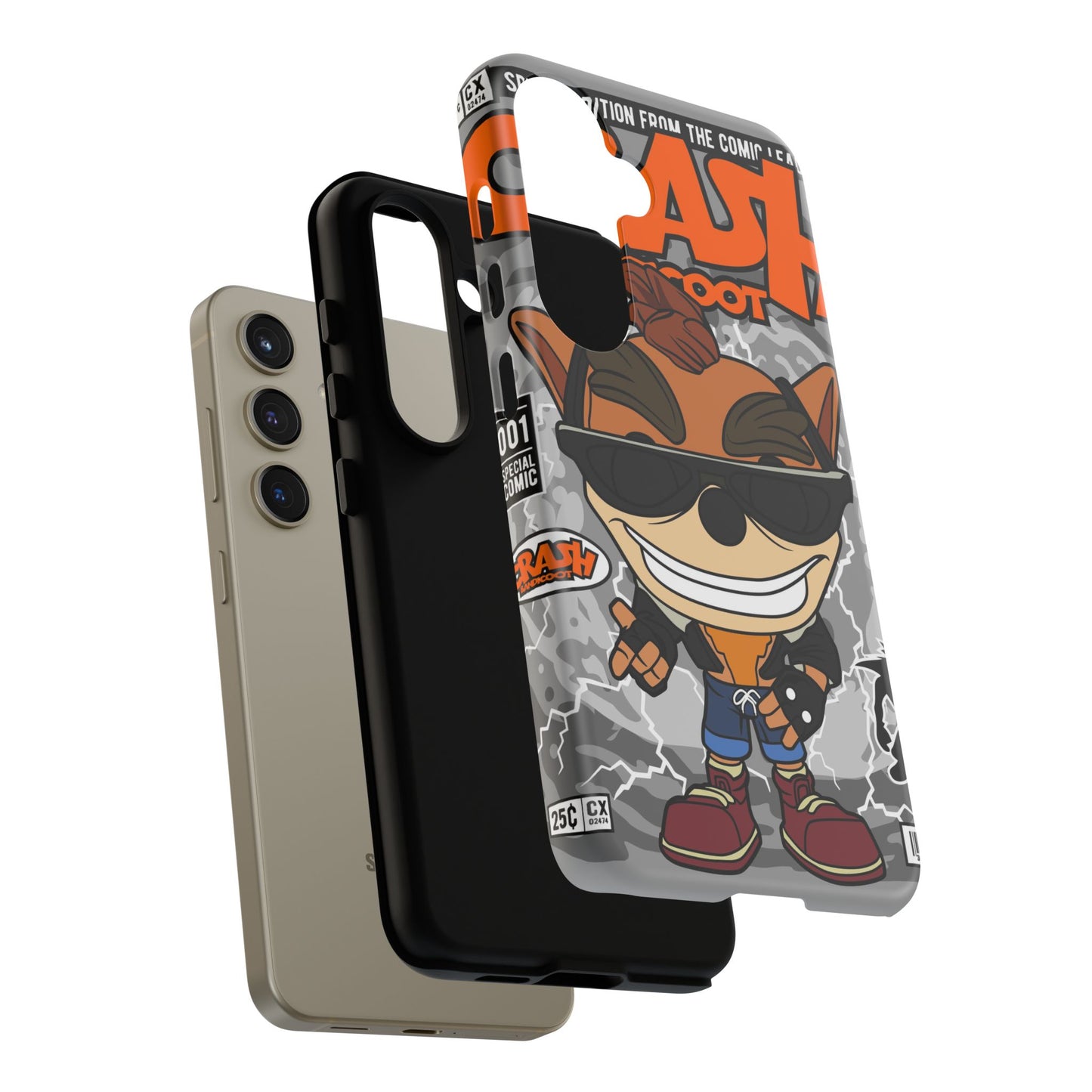 Biker Crash Phone Case