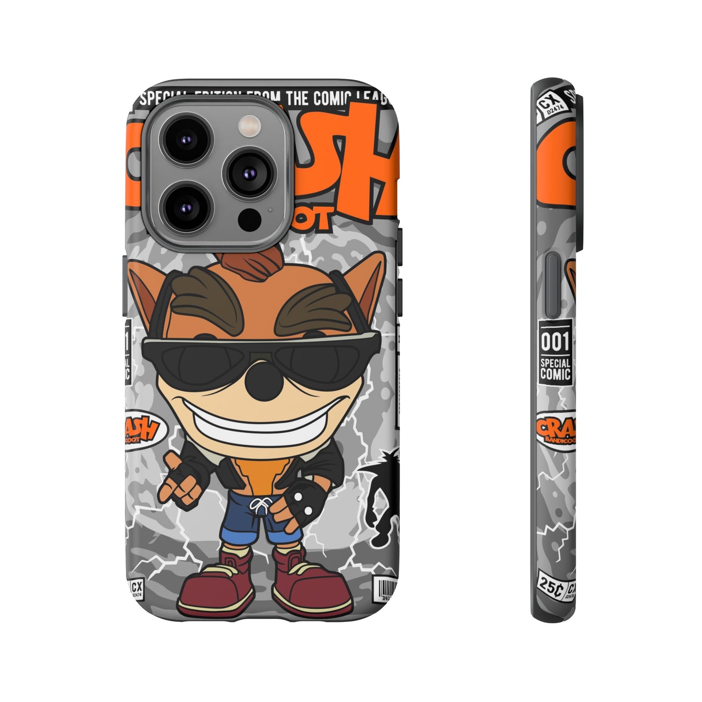 Biker Crash Phone Case