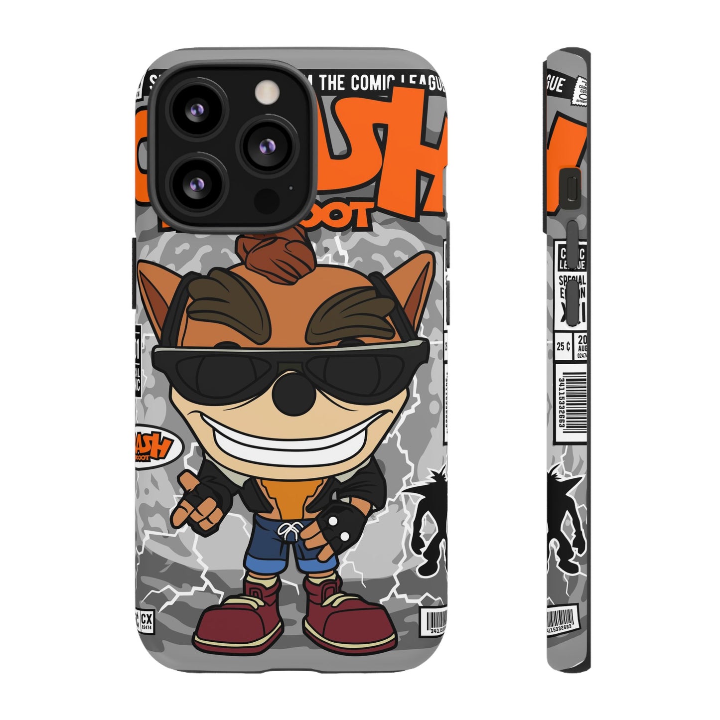 Biker Crash Phone Case