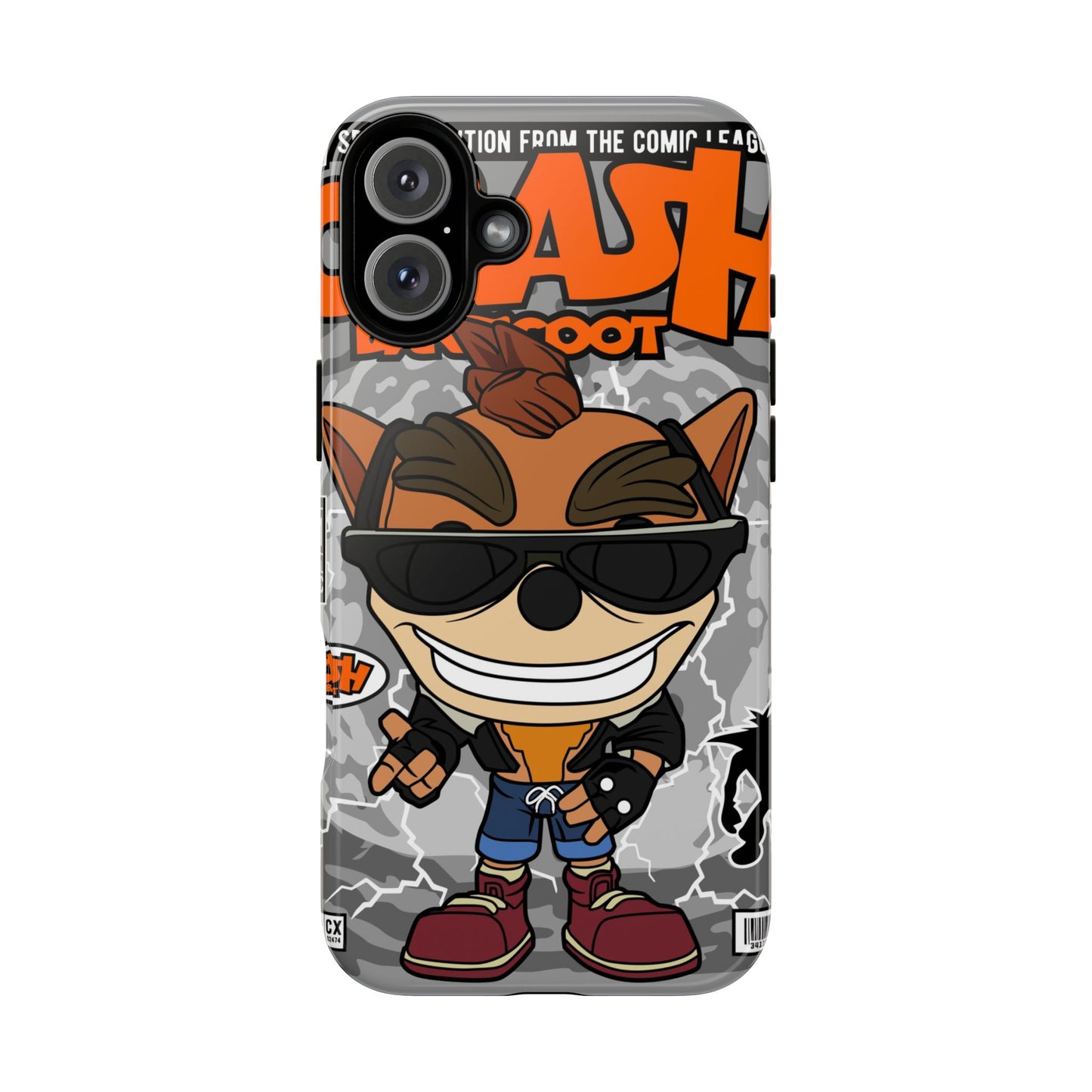 Biker Crash Phone Case