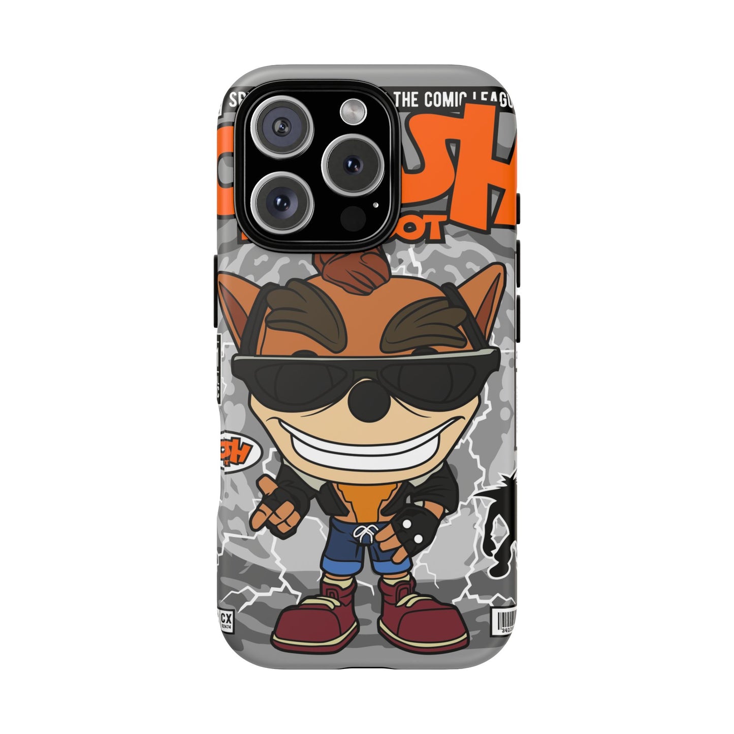 Biker Crash Phone Case