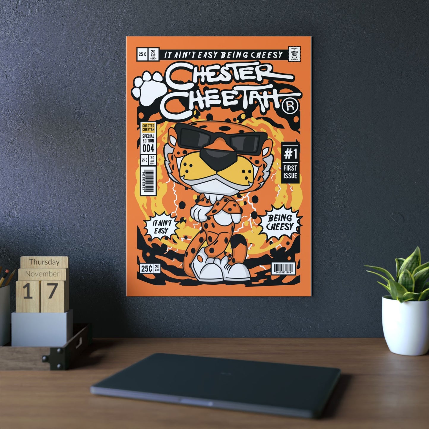 Cheeto Metal Poster