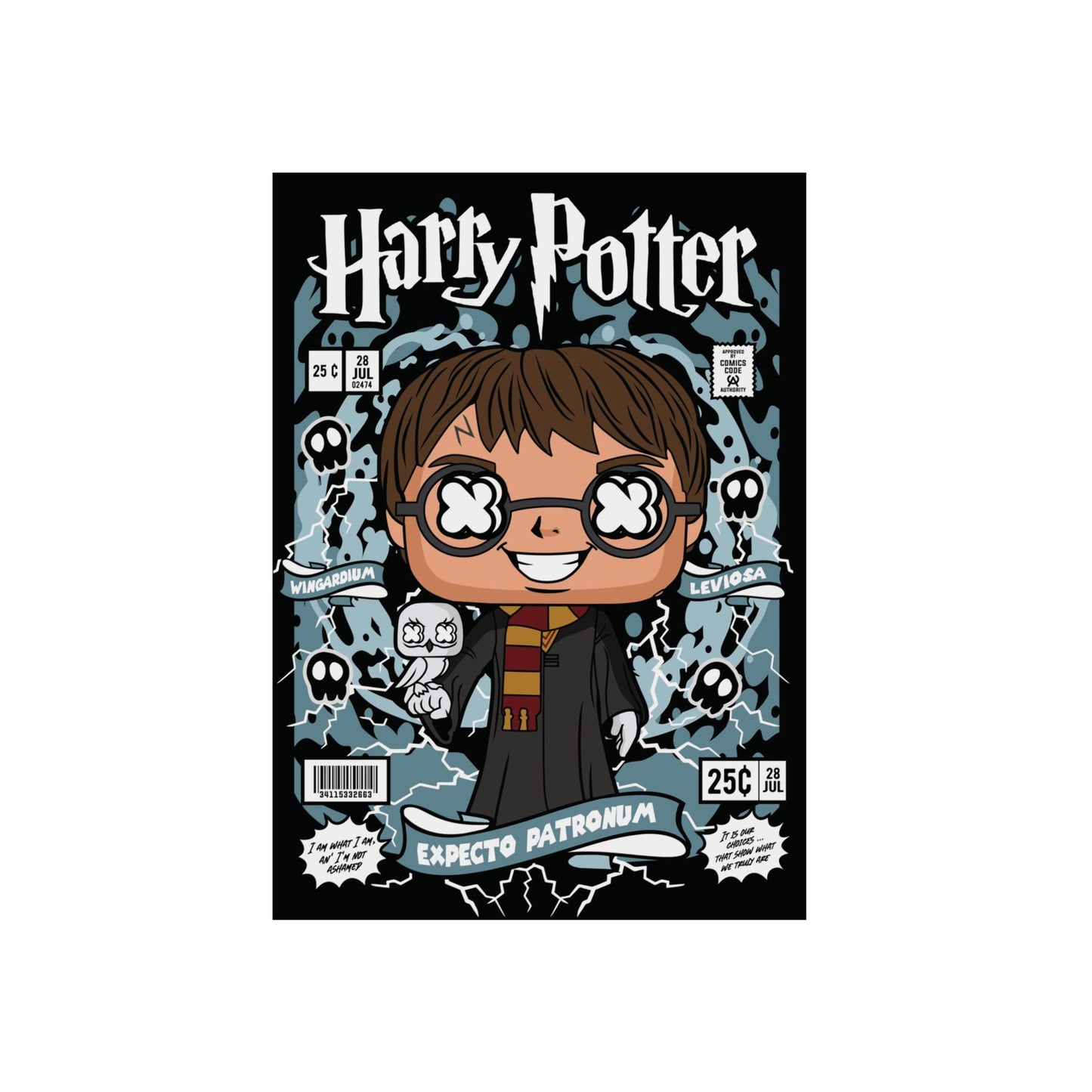 Harry Potter Metal Poster