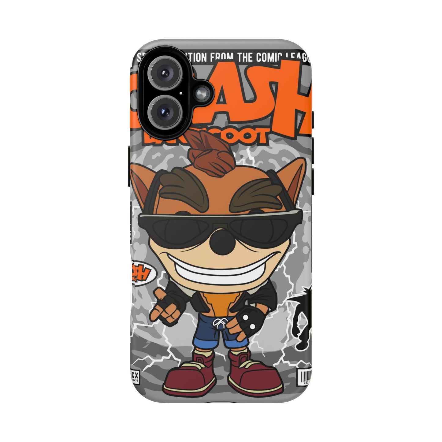 Biker Crash Phone Case