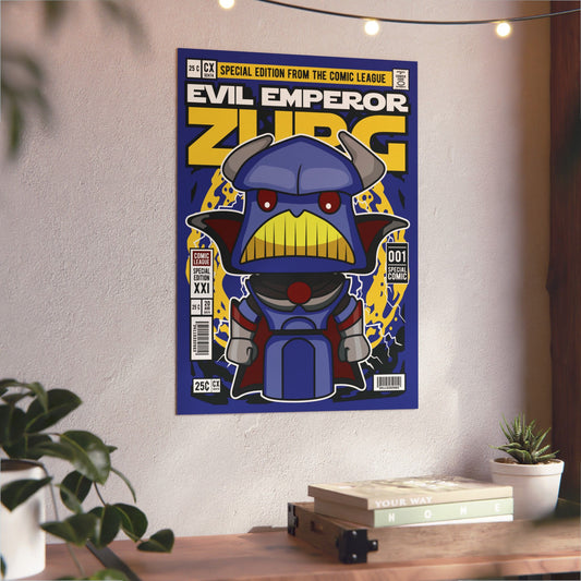 Emperor Zurg Metal Poster