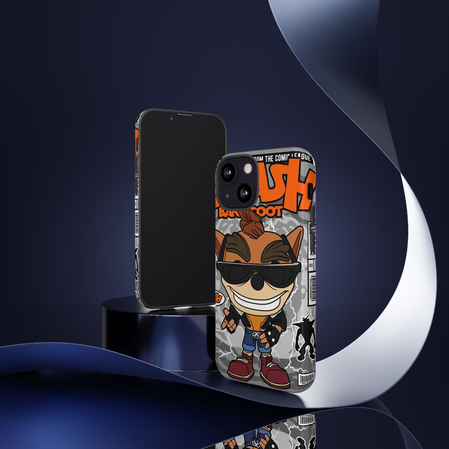 Biker Crash Phone Case