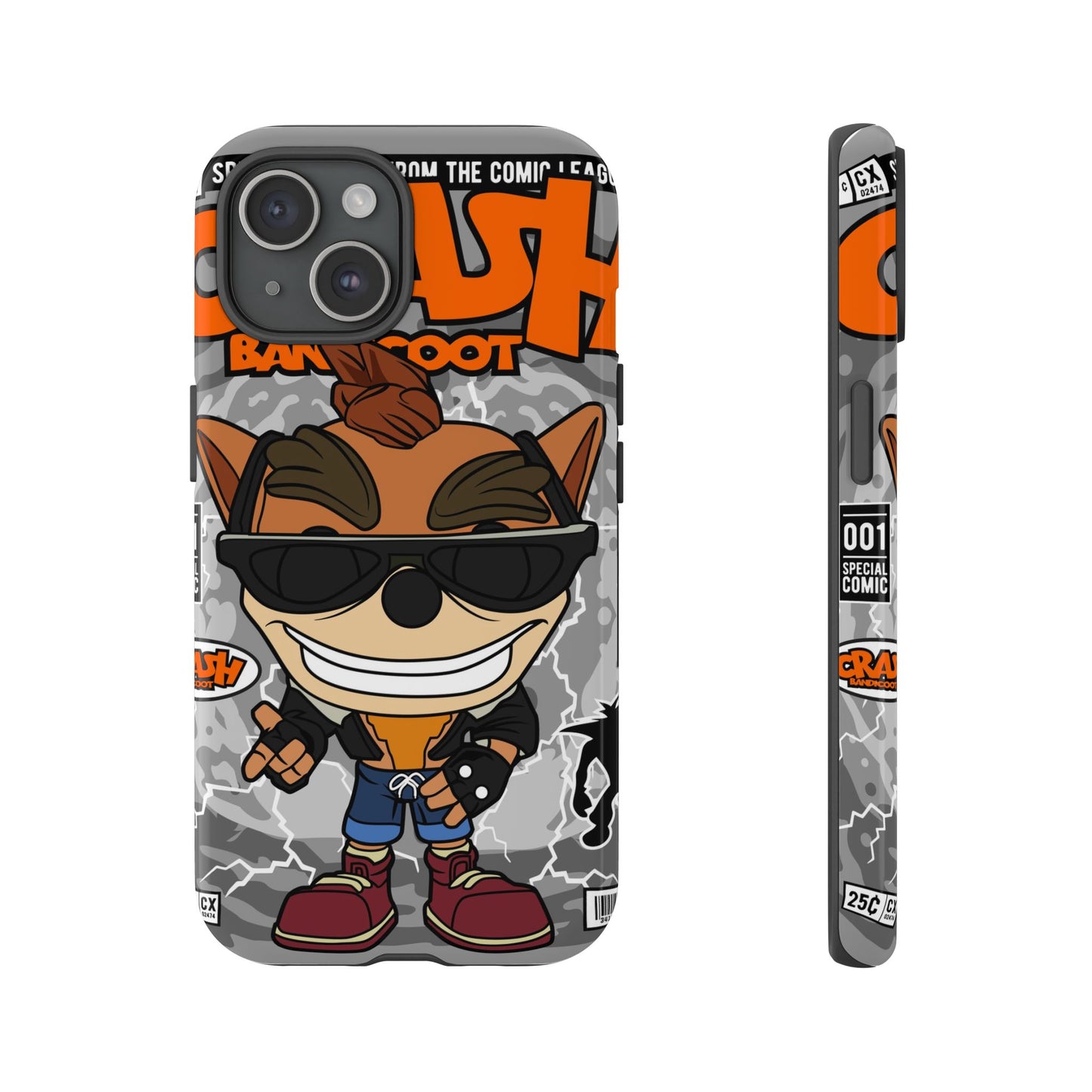 Biker Crash Phone Case