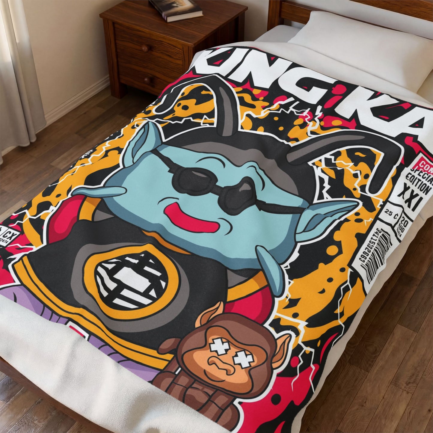 King Kai Plush Blanket
