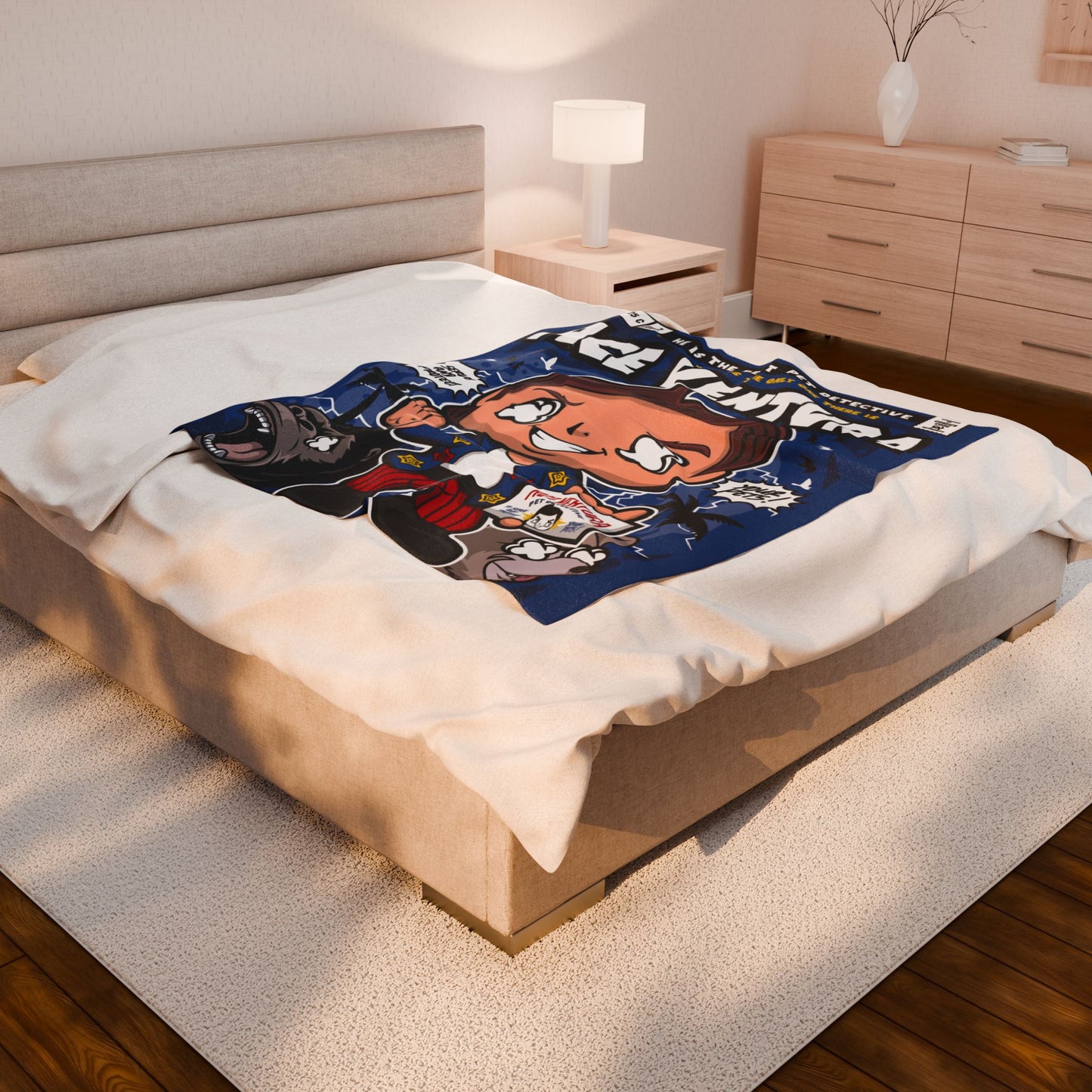 Ace Ventura Plush Blanket