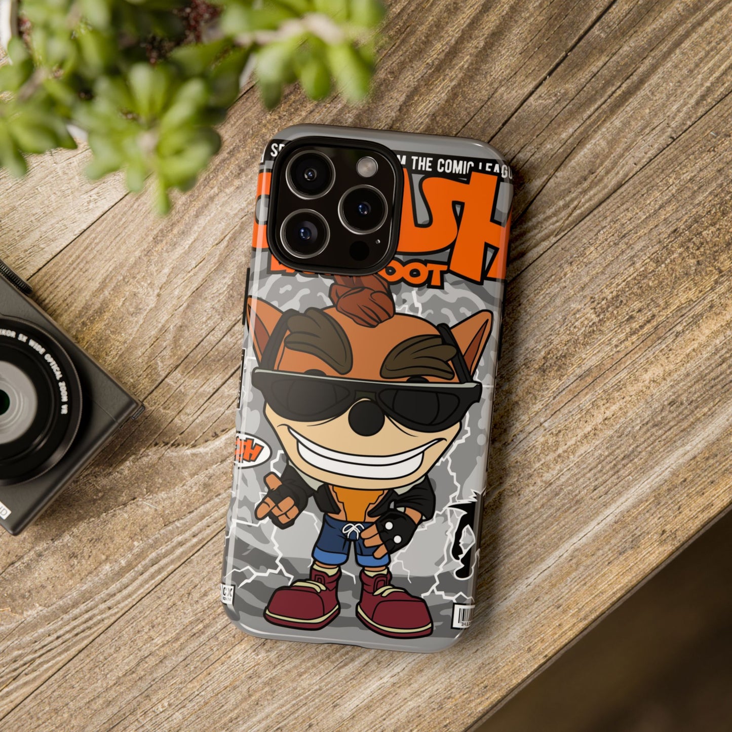 Biker Crash Phone Case