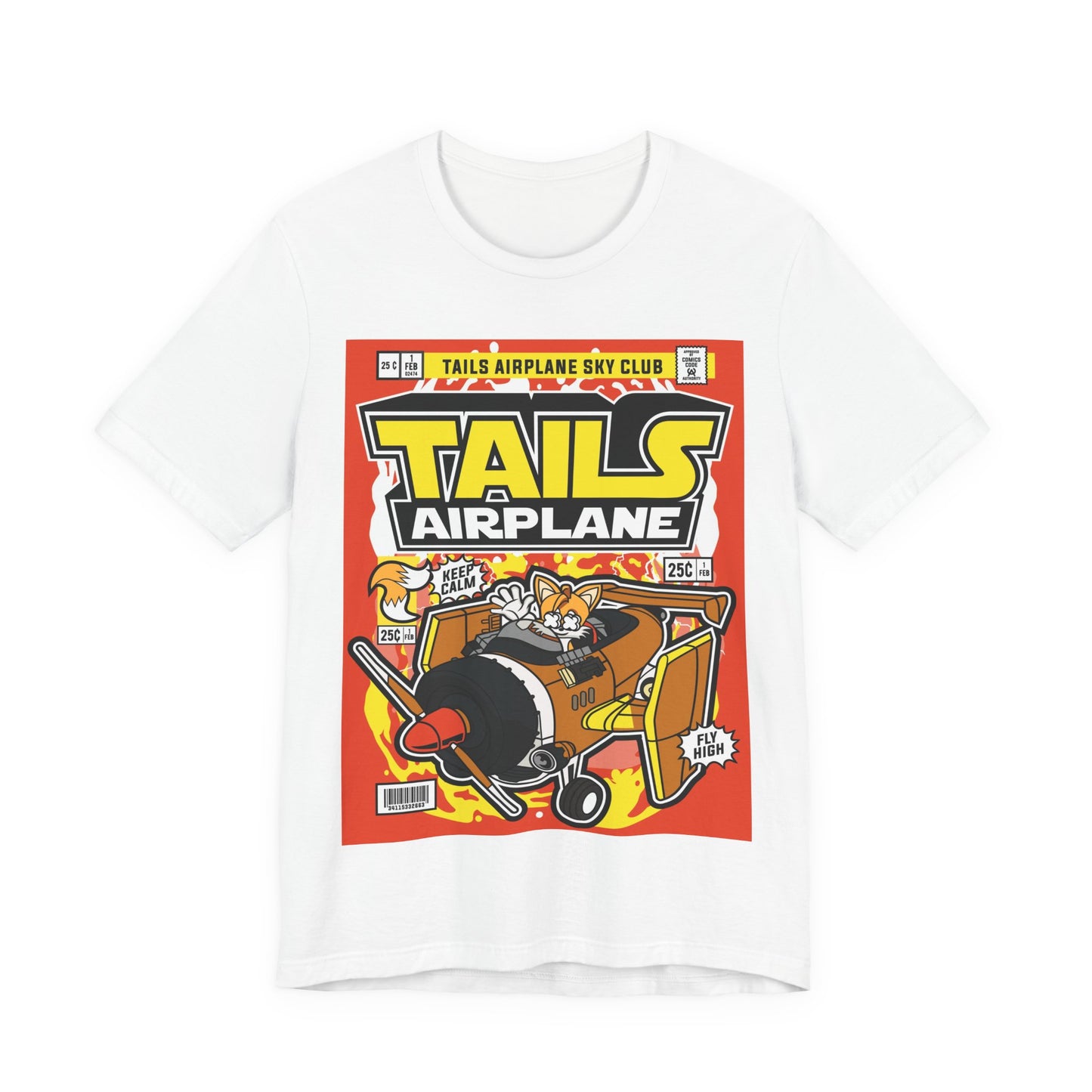 Tails Airplane T Shirt