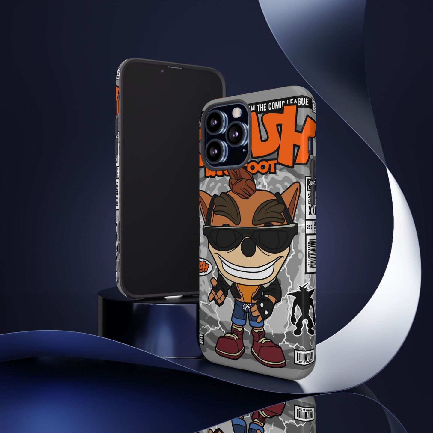 Biker Crash Phone Case
