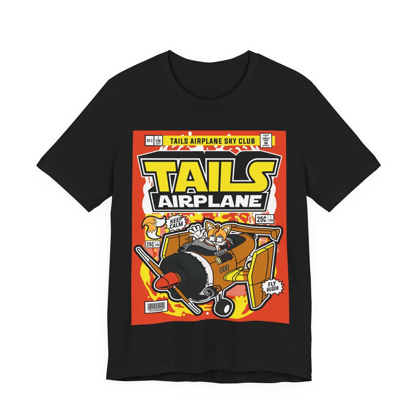 Tails Airplane T Shirt