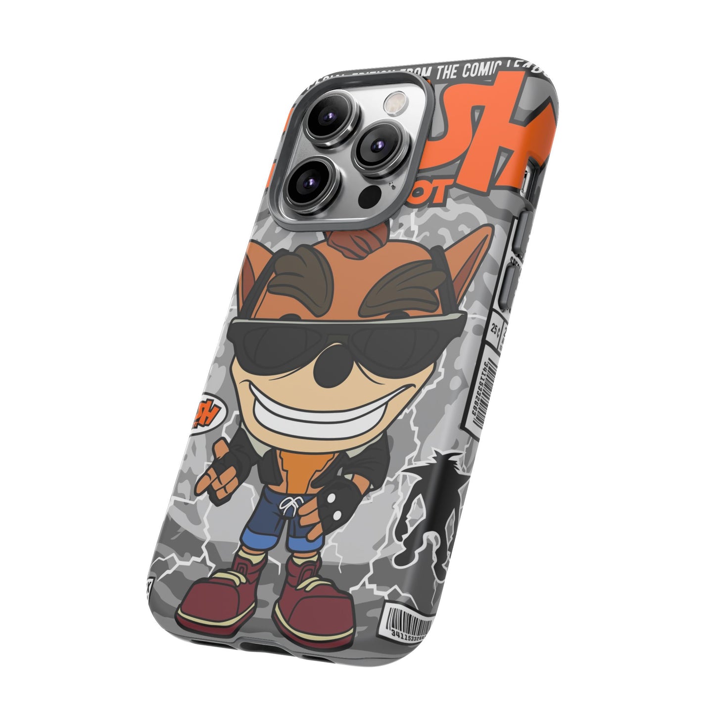 Biker Crash Phone Case