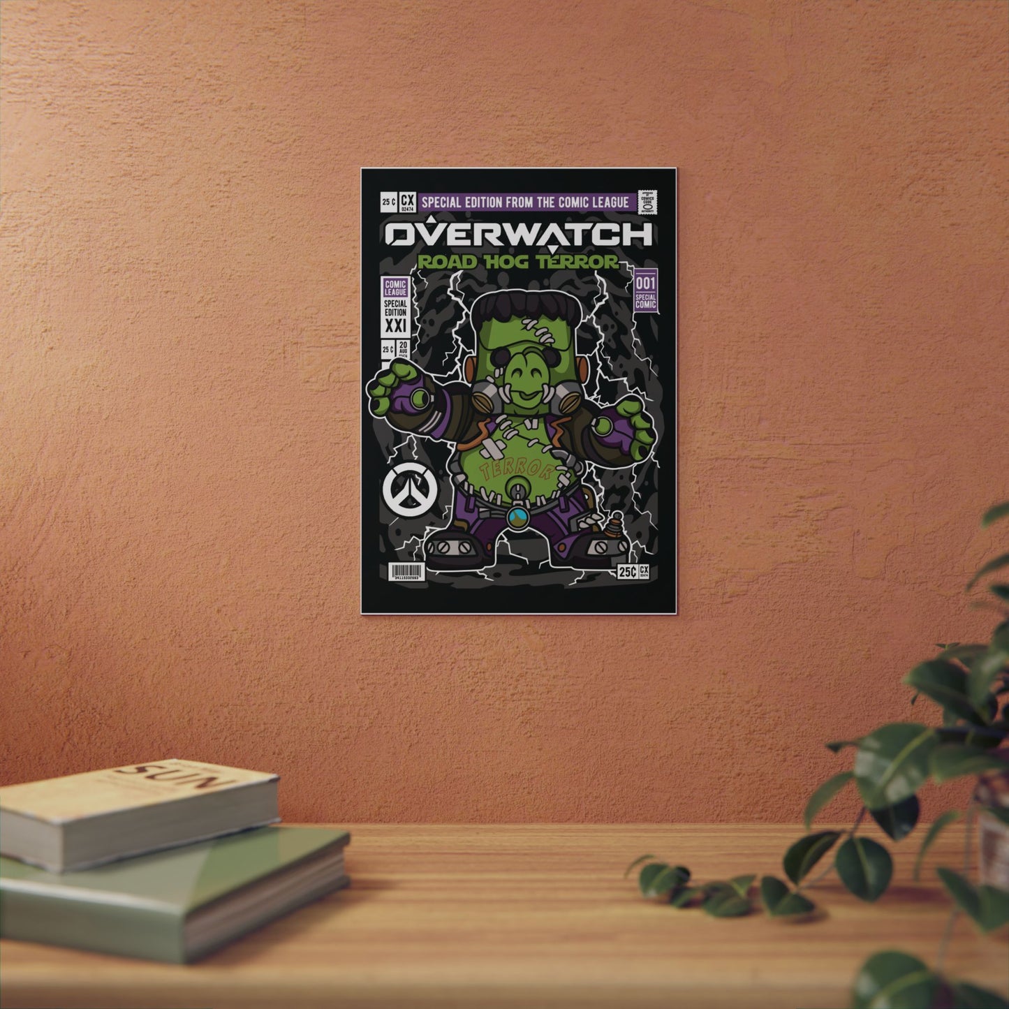 Road Hog Terror Metal Poster