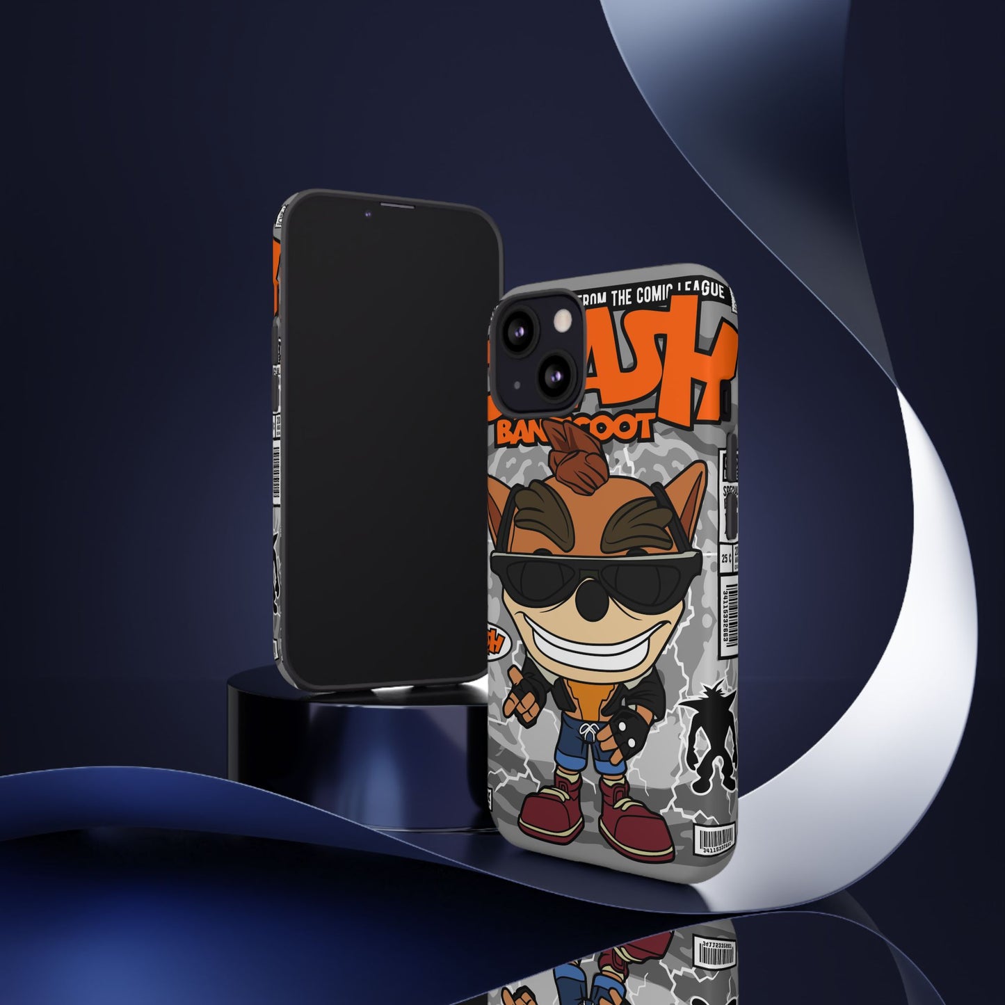 Biker Crash Phone Case