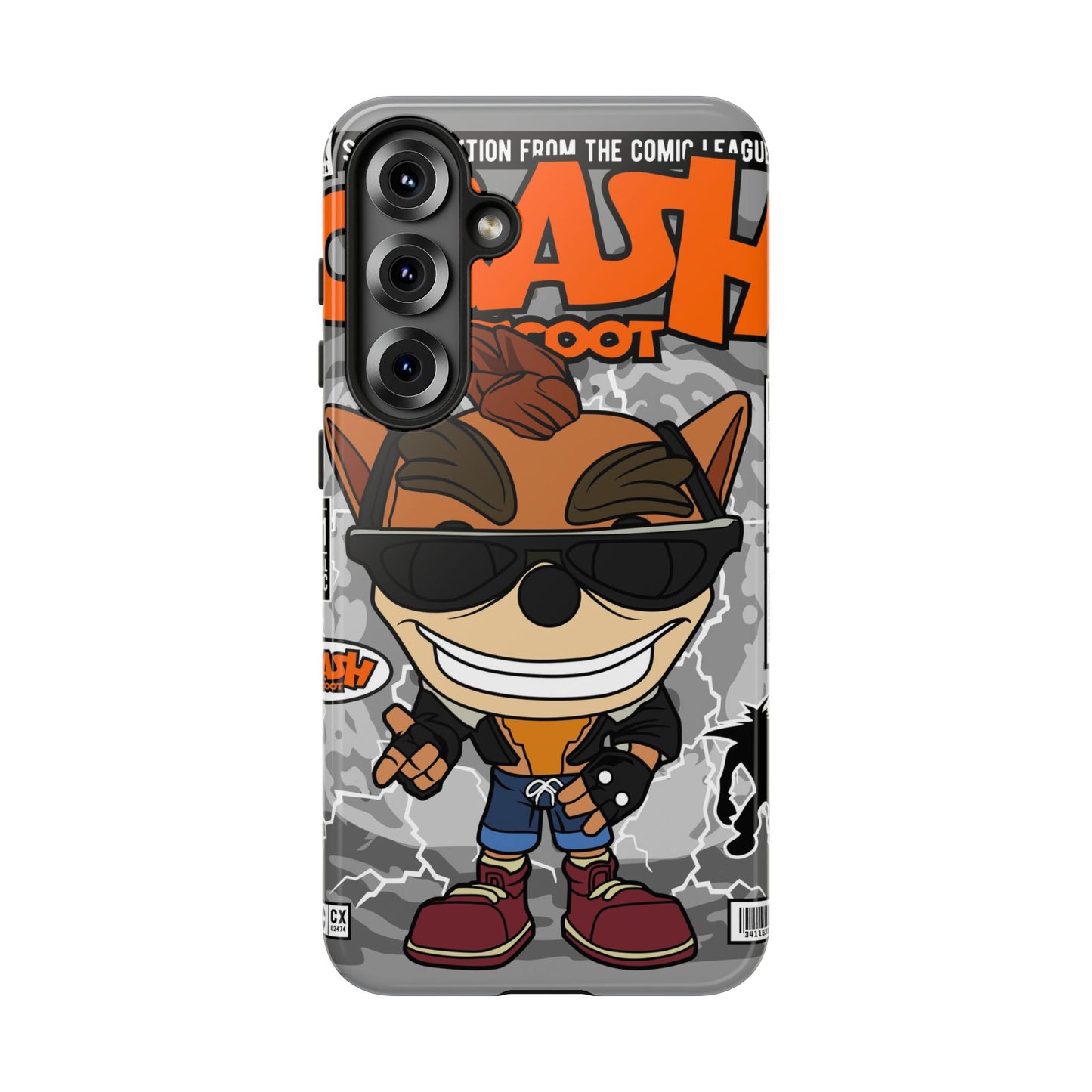 Biker Crash Phone Case
