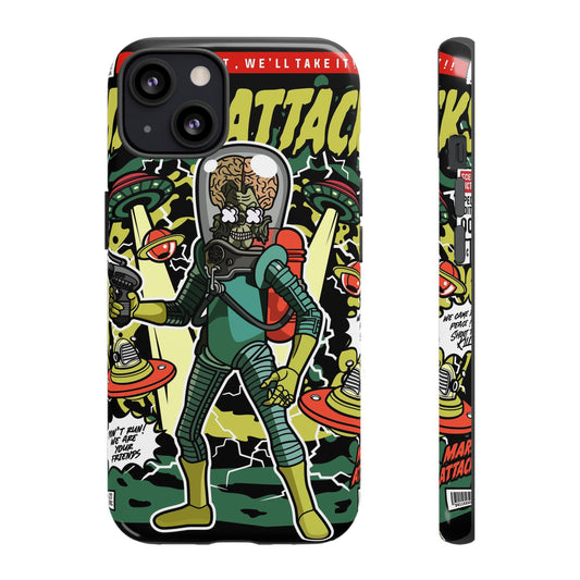 Mars Attack Comic Phone Case