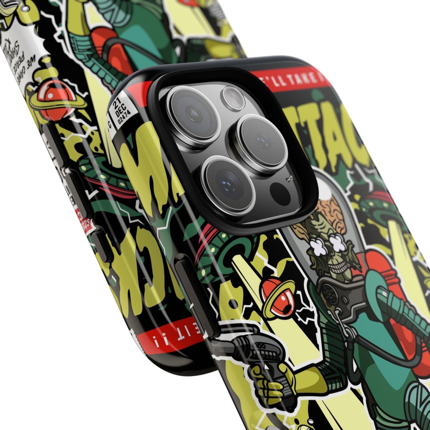 Mars Attack Comic Phone Case