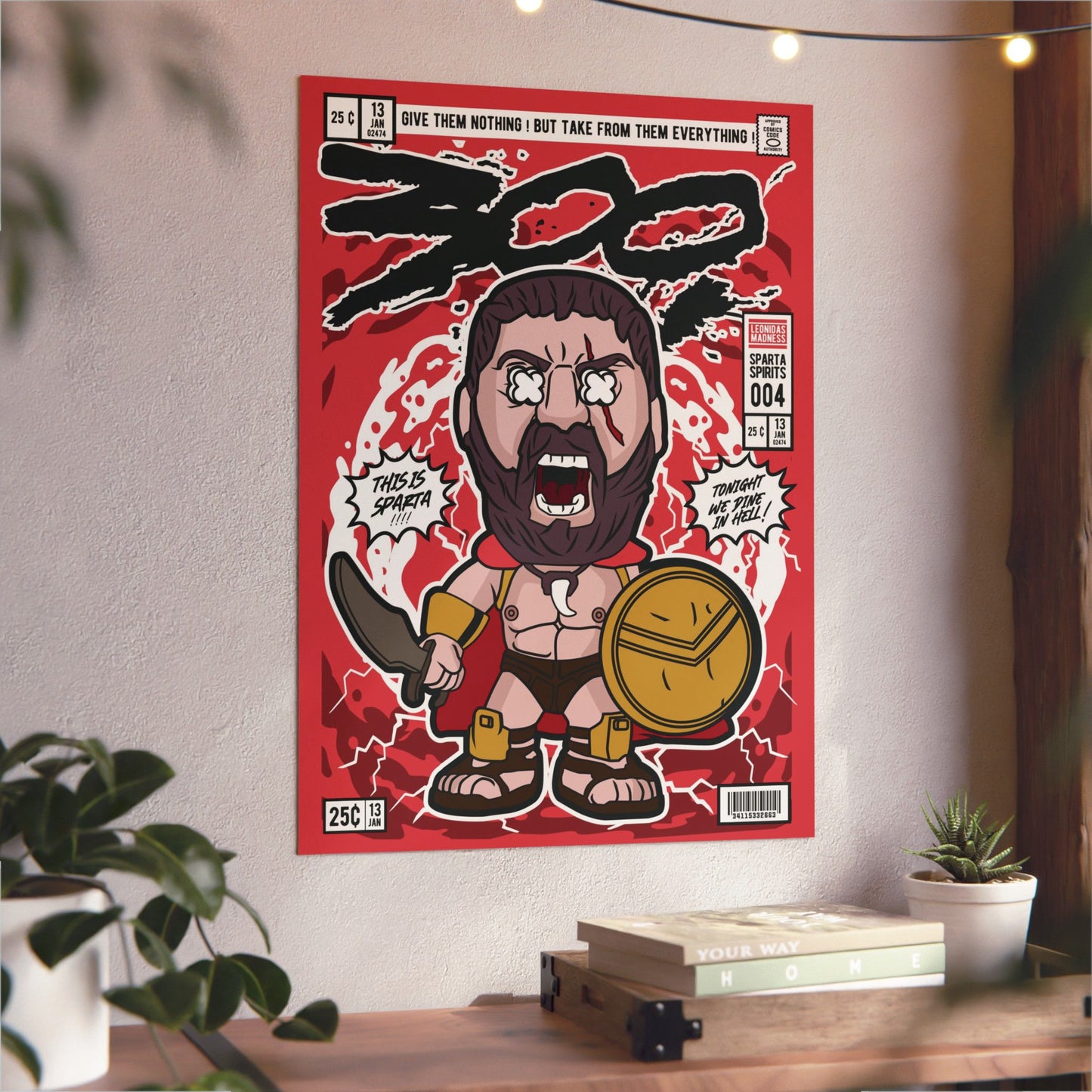 300 Metal Poster