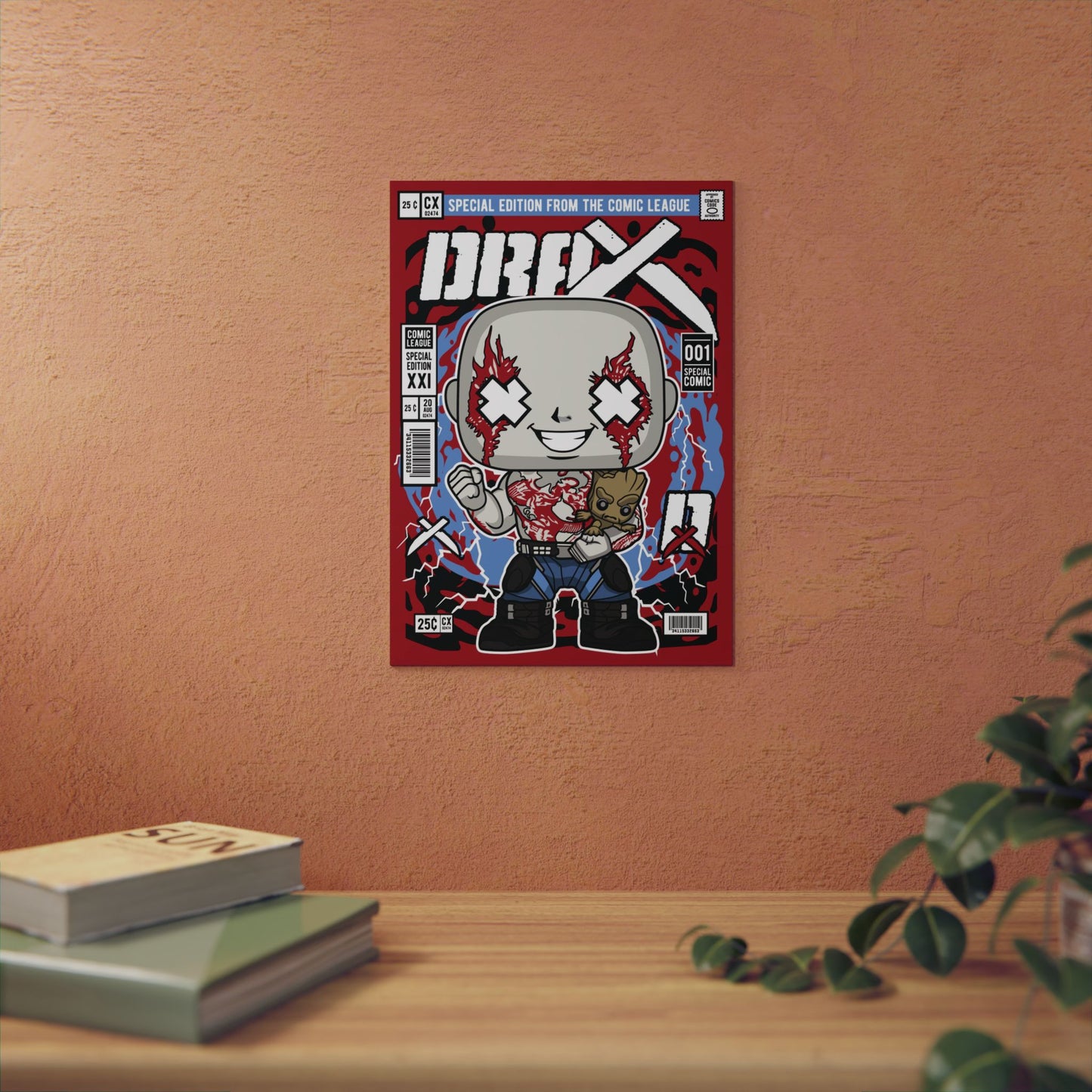 Drax Metal Poster
