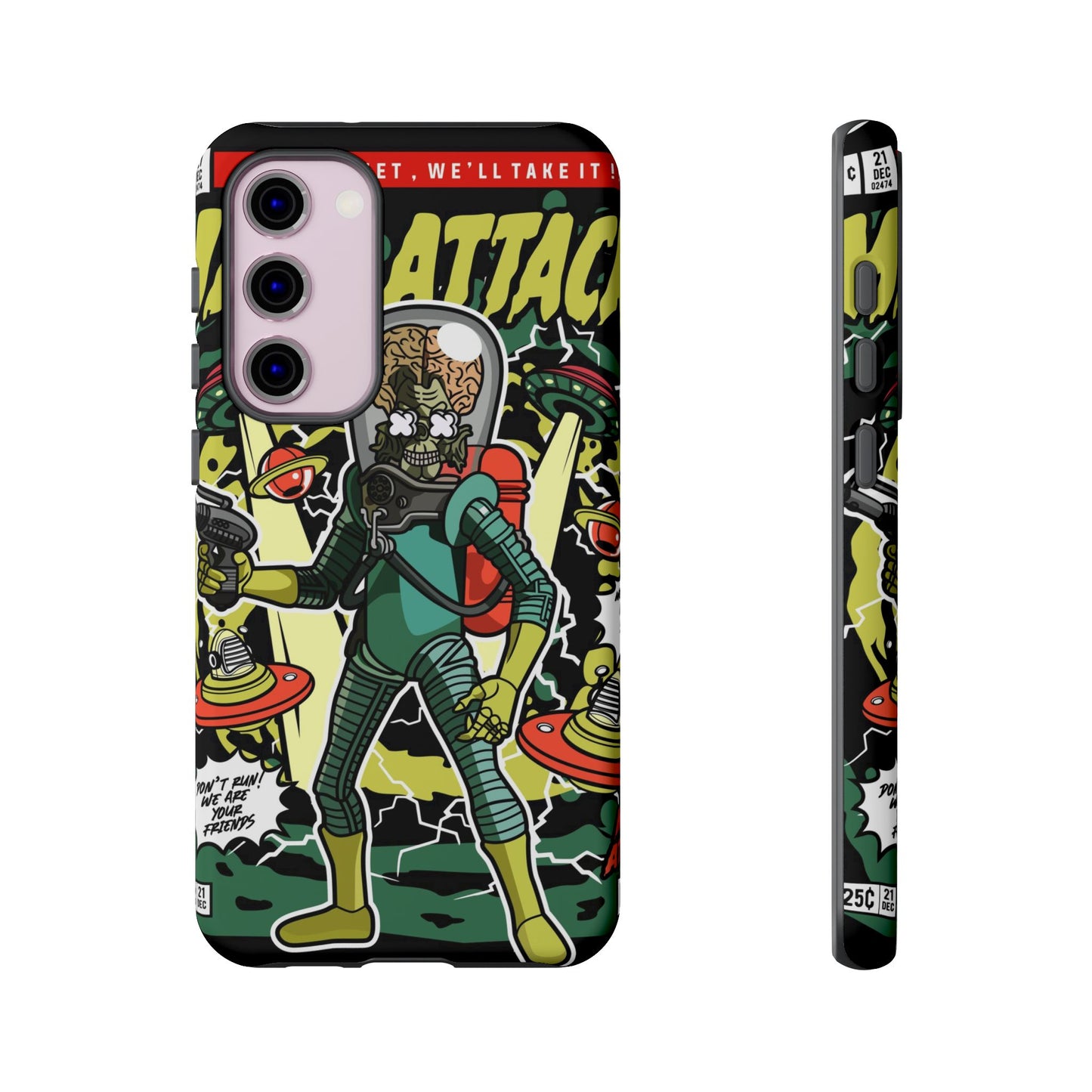 Mars Attack Comic Phone Case