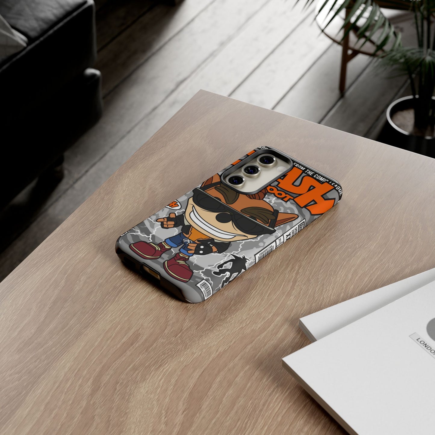 Biker Crash Phone Case