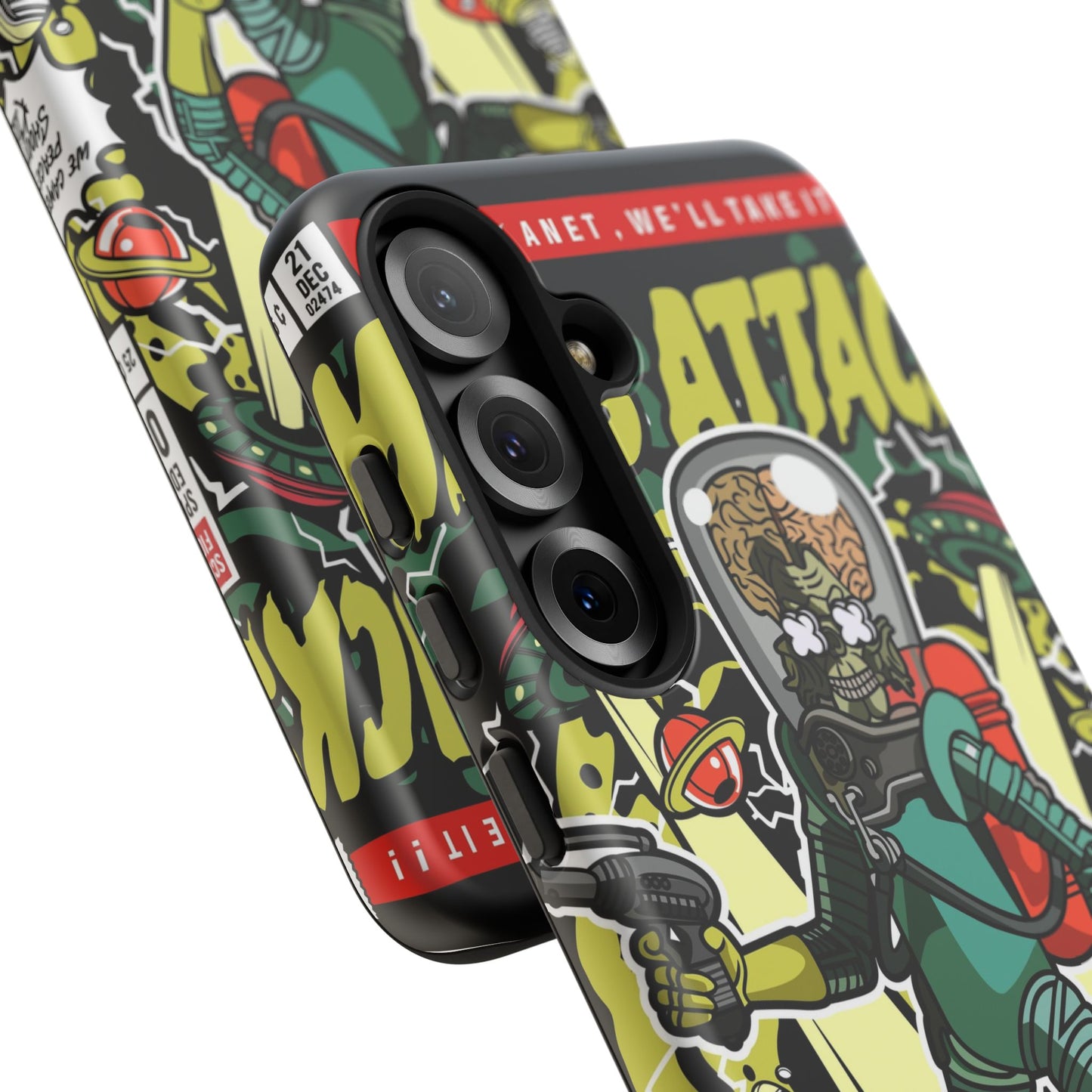 Mars Attack Comic Phone Case