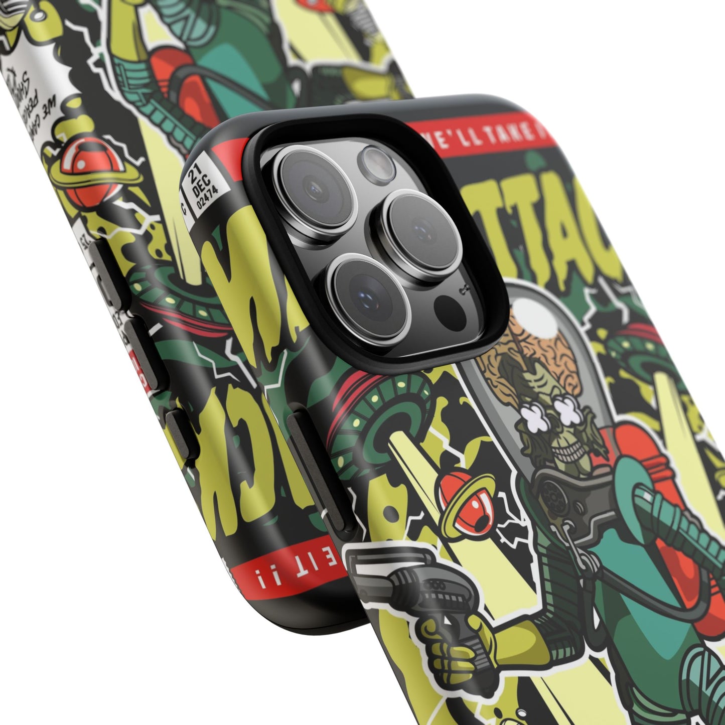 Mars Attack Comic Phone Case
