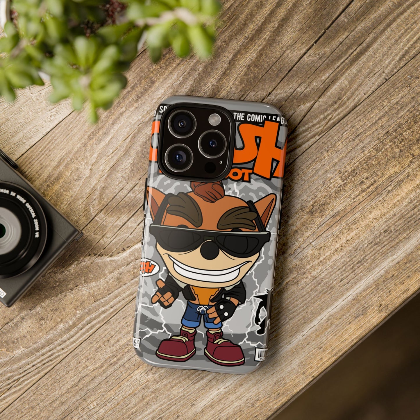 Biker Crash Phone Case