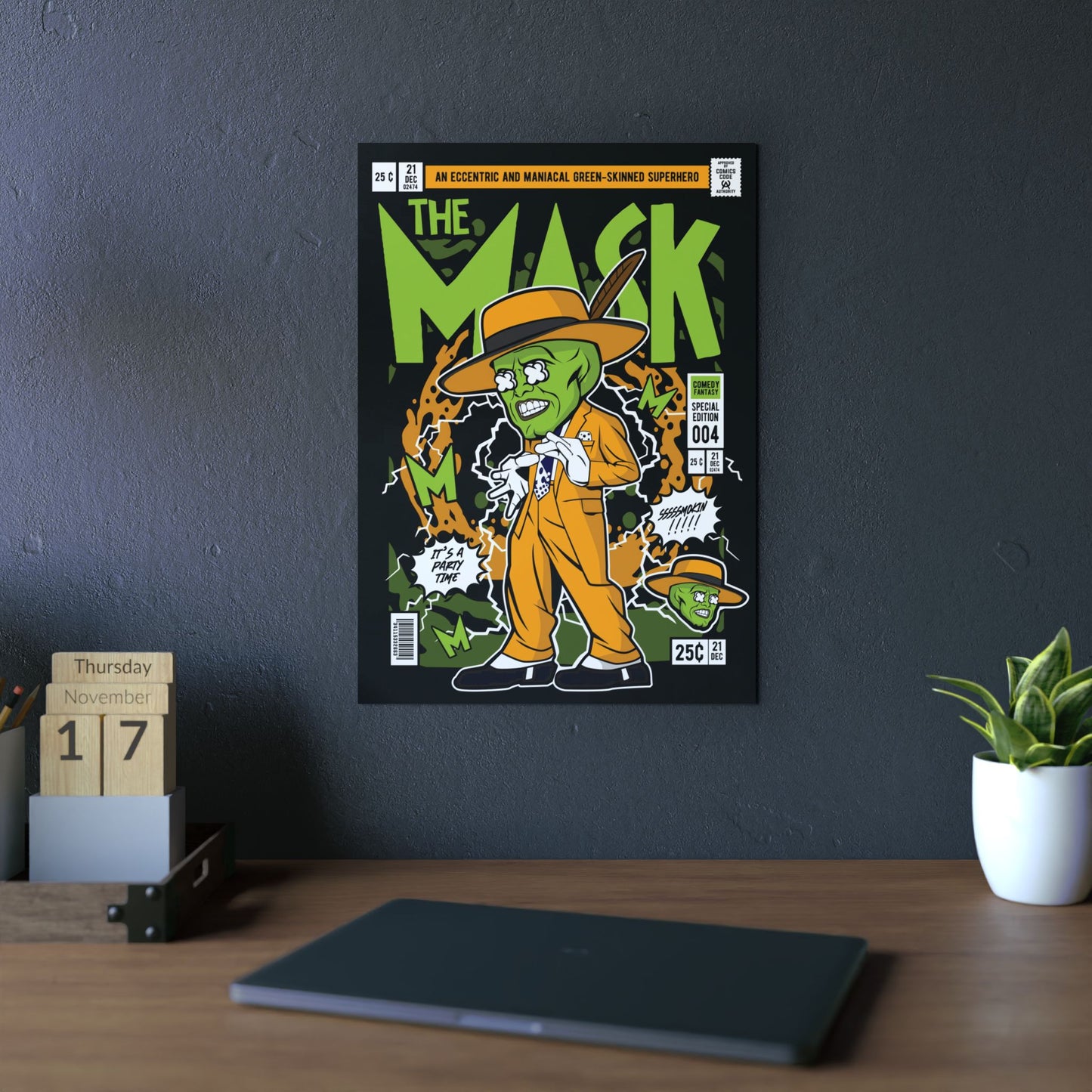 The Mask Metal Poster