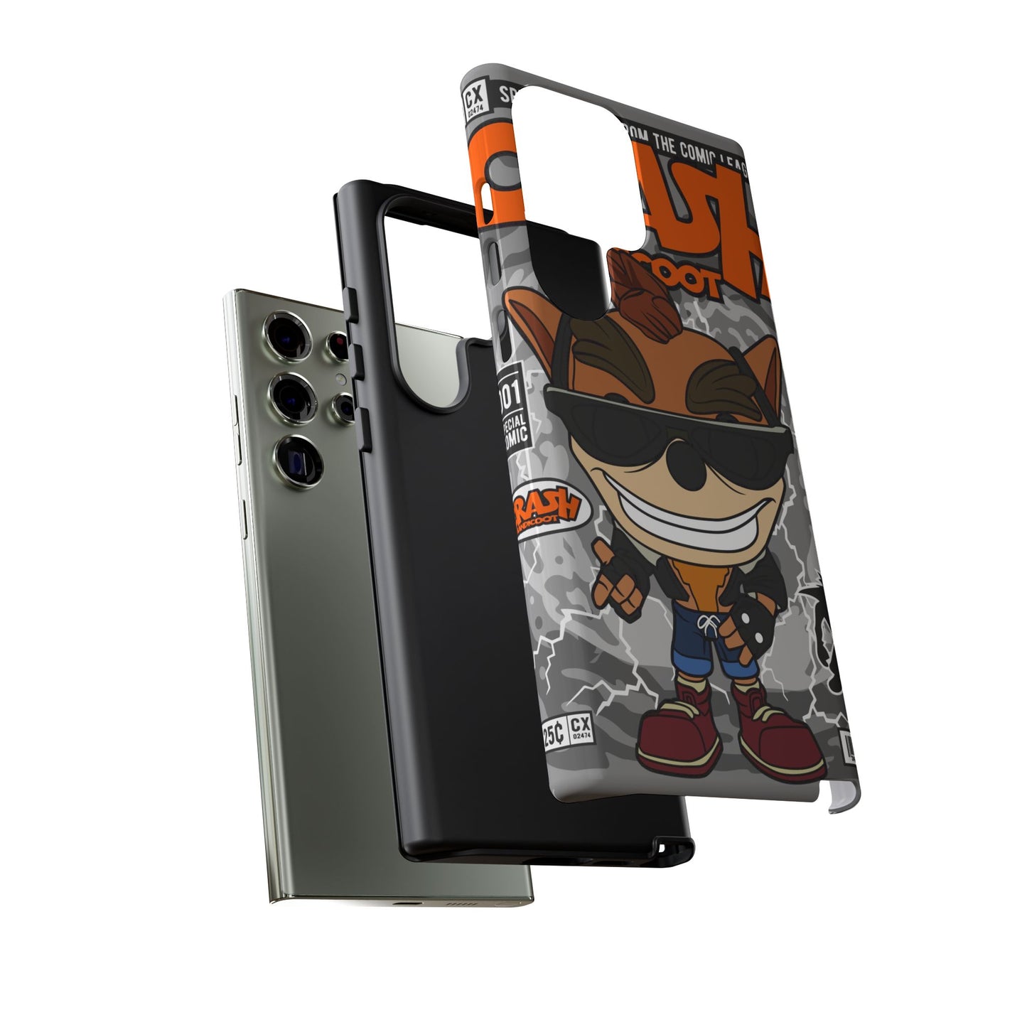 Biker Crash Phone Case
