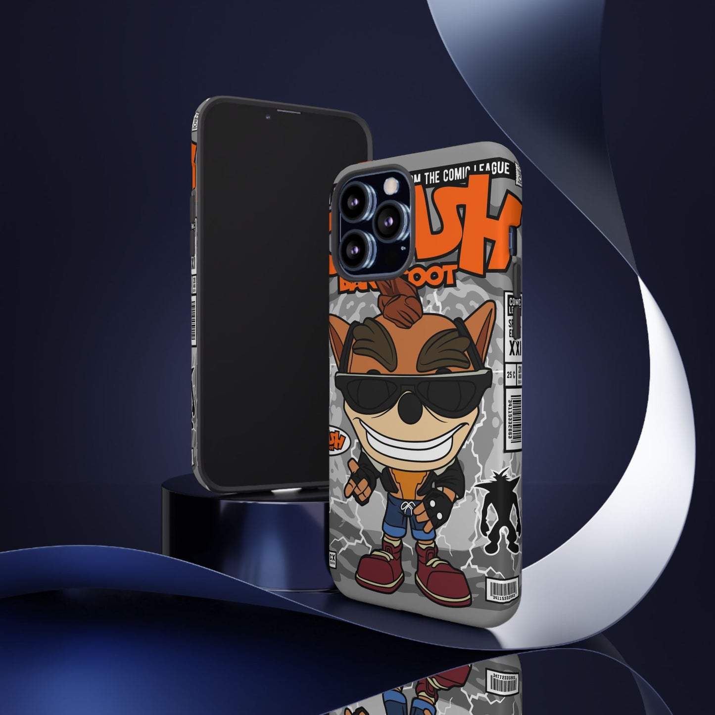 Biker Crash Phone Case
