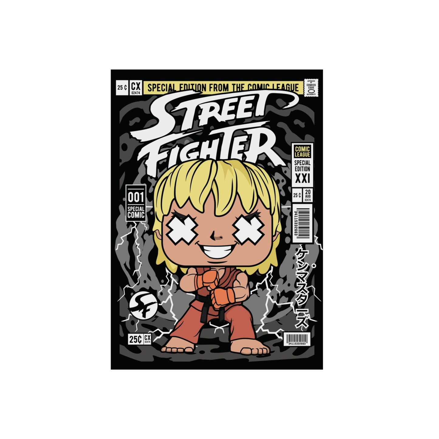 Ken Metal Poster