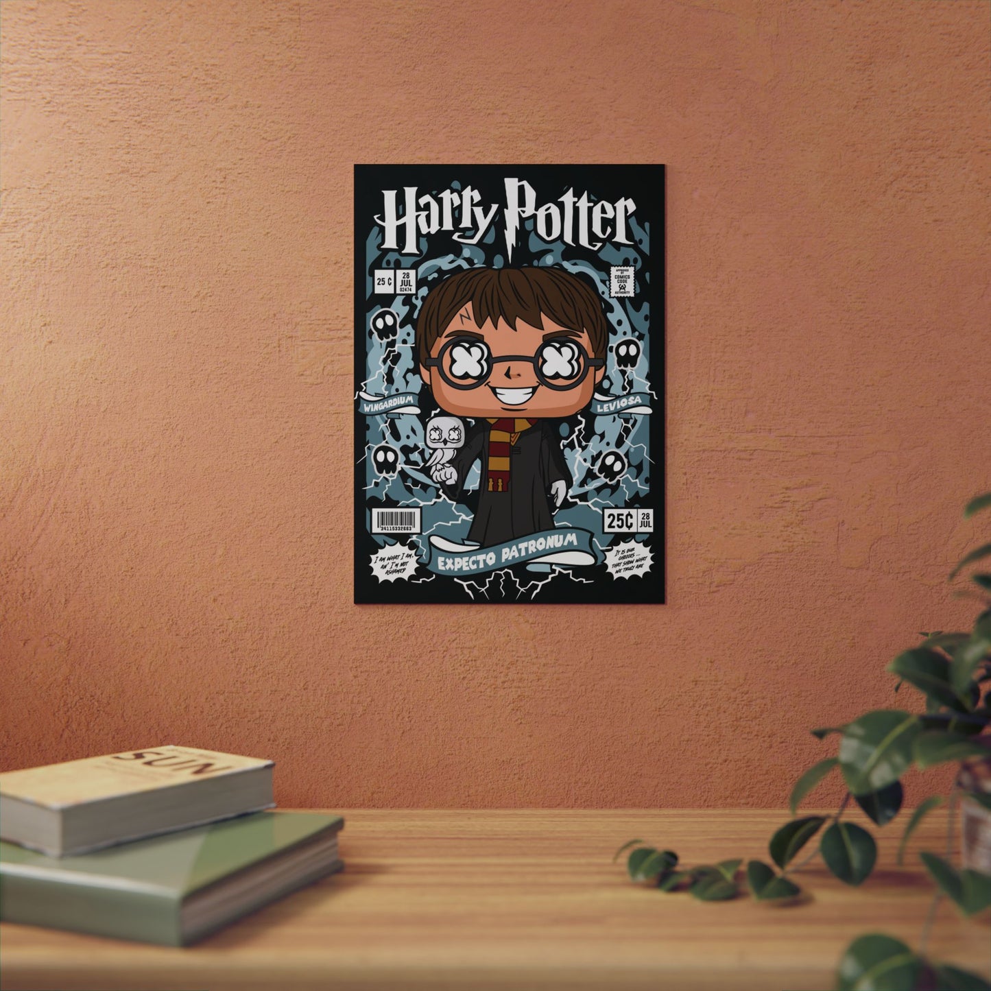 Harry Potter Metal Poster