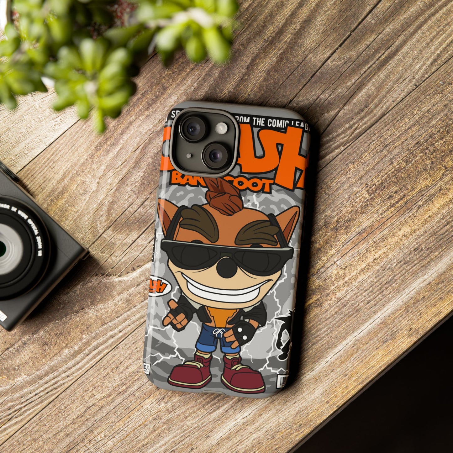 Biker Crash Phone Case