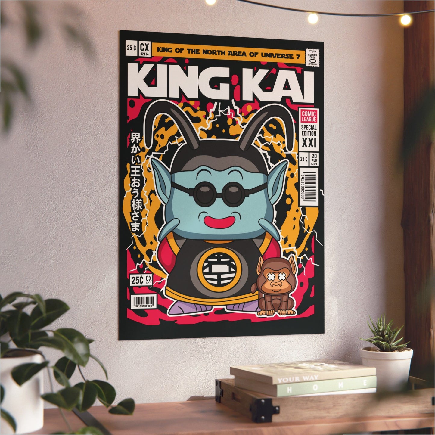 King Kai Metal Poster